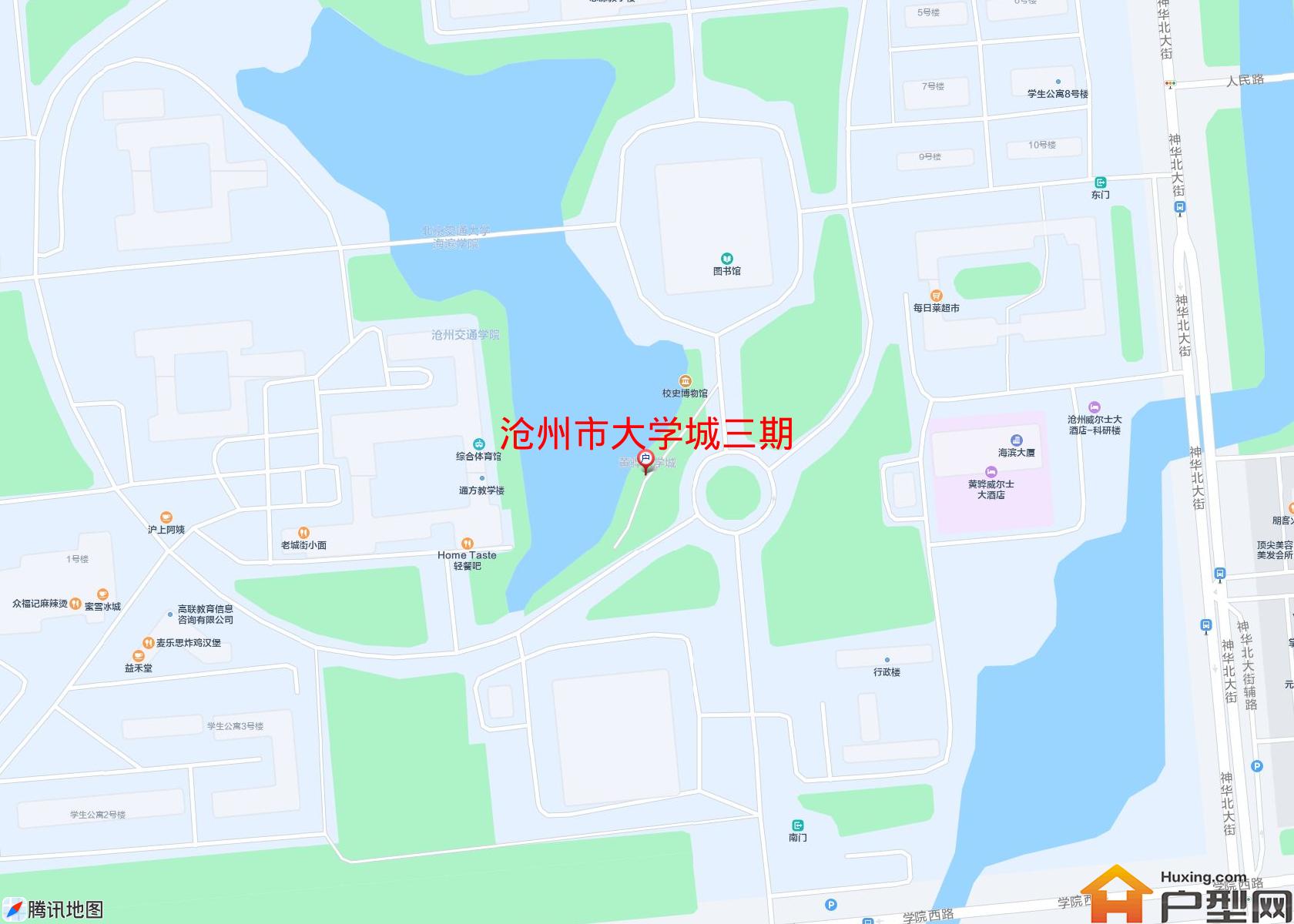 大学城三期小区 - 户型网