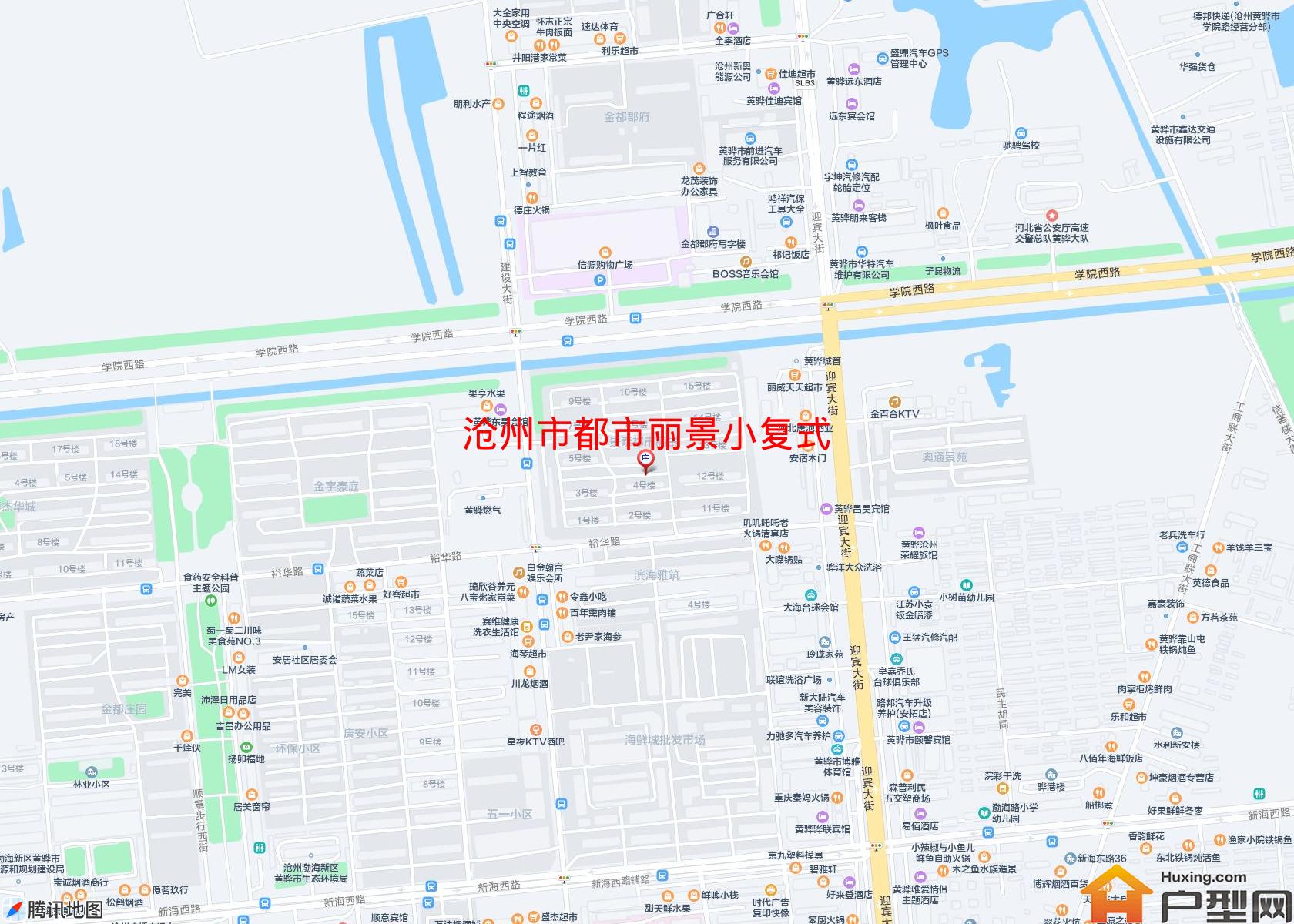 都市丽景小复式小区 - 户型网
