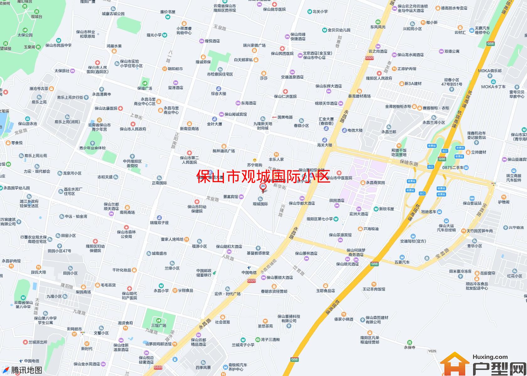 观城国际小区小区 - 户型网