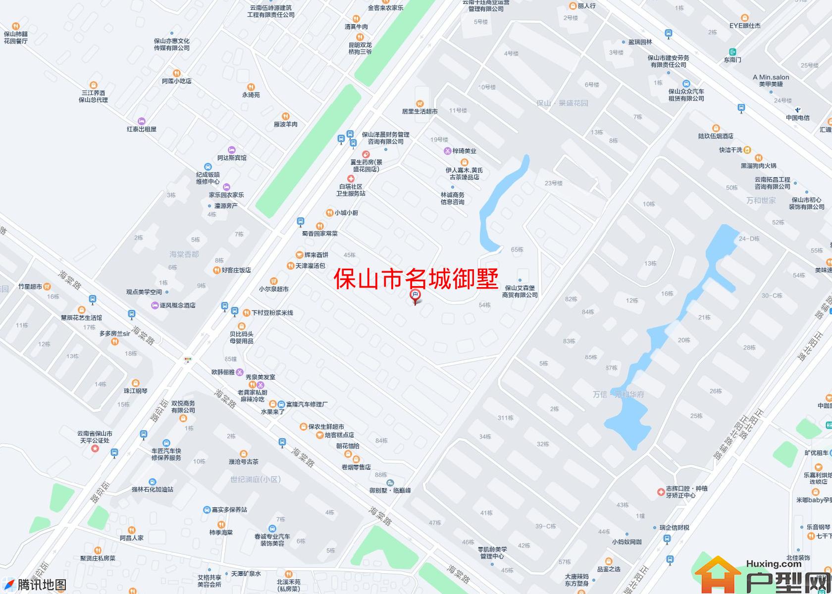 名城御墅小区 - 户型网