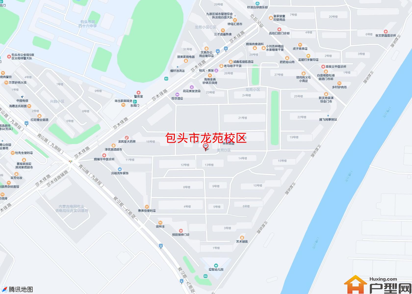 龙苑校区小区 - 户型网
