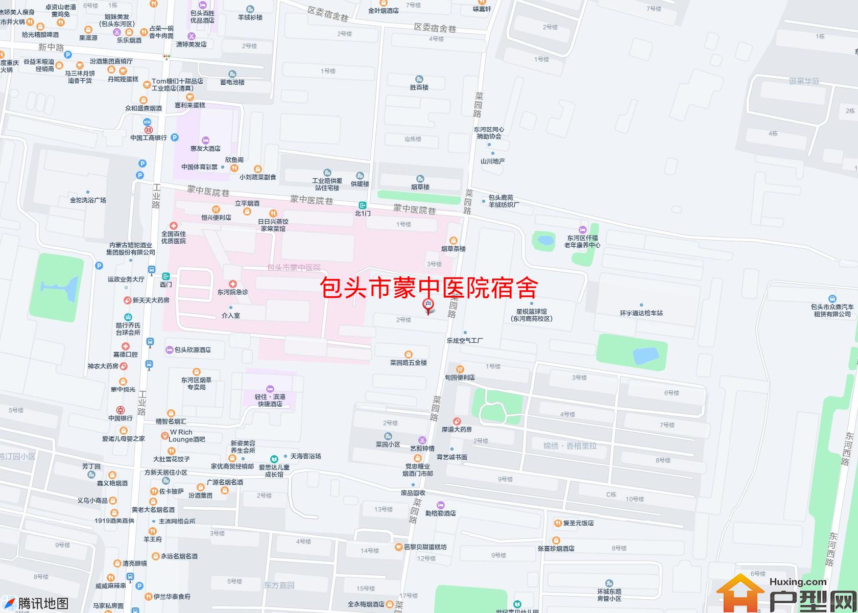 蒙中医院宿舍小区 - 户型网