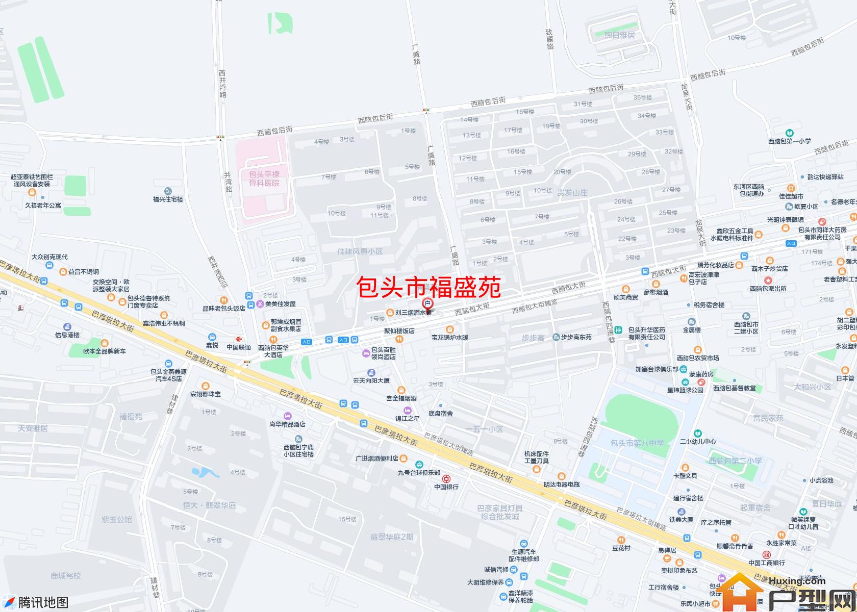 福盛苑小区 - 户型网