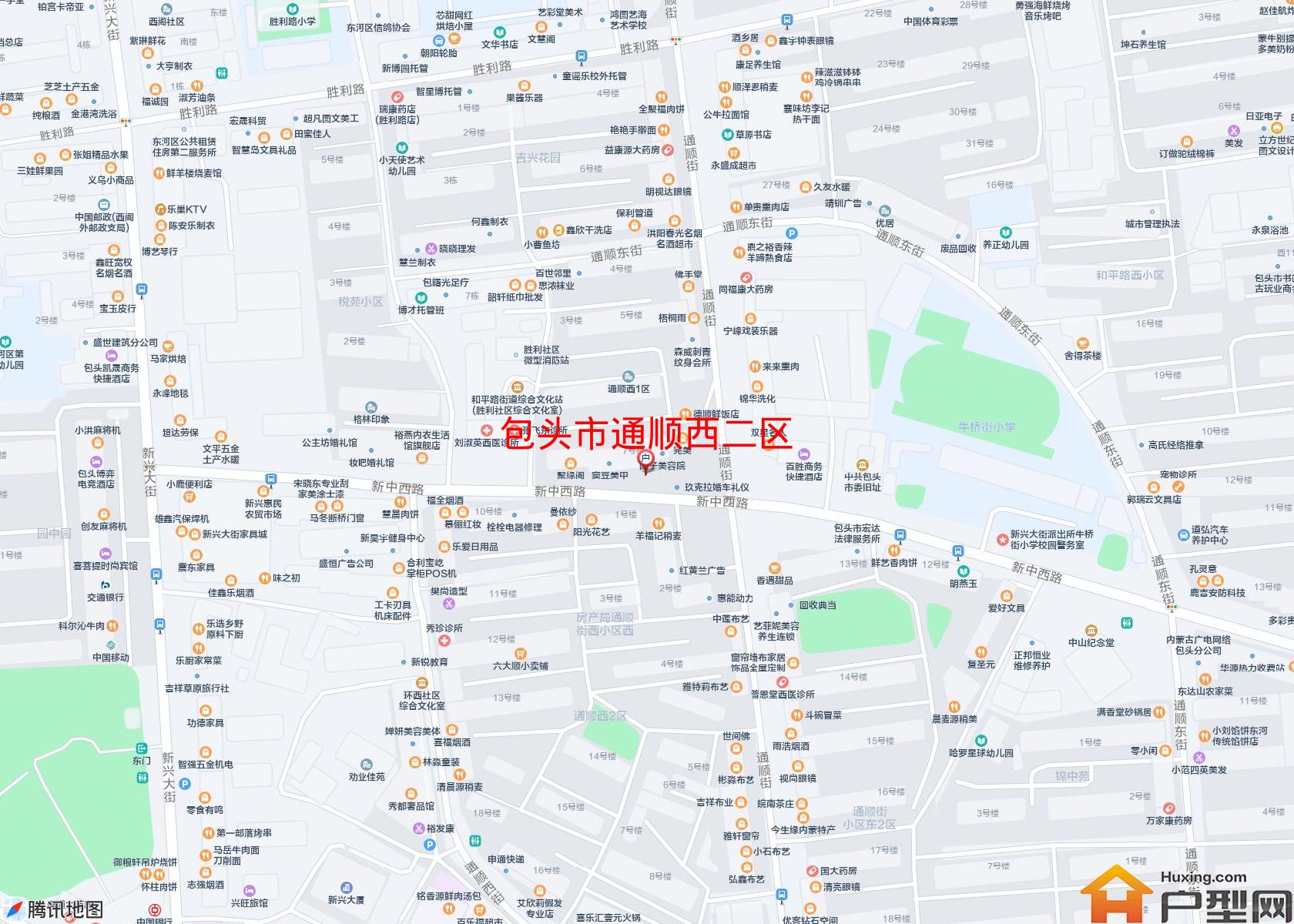 通顺西二区小区 - 户型网