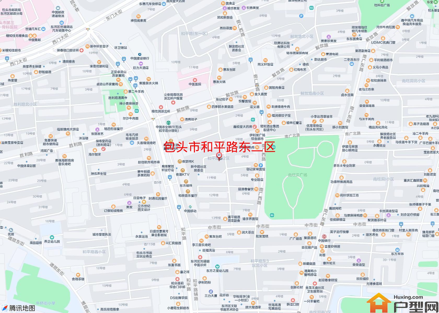 和平路东二区小区 - 户型网