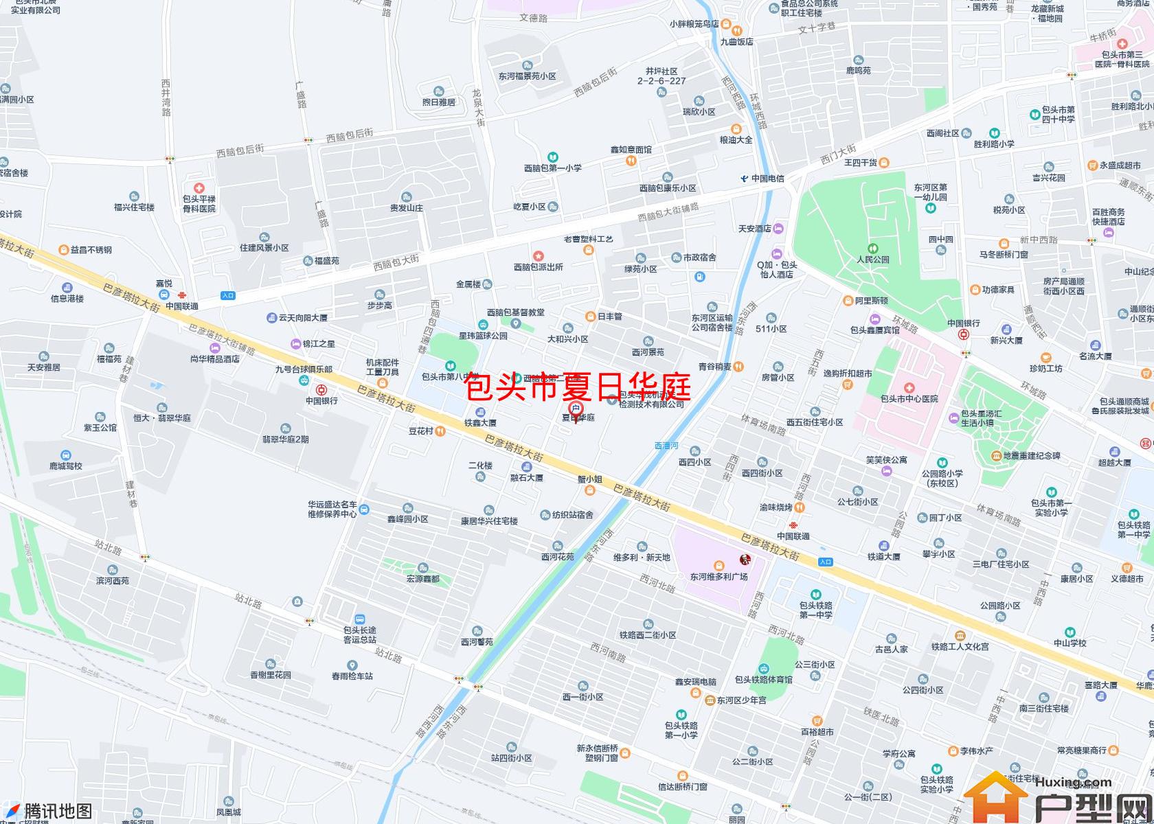 夏日华庭小区 - 户型网
