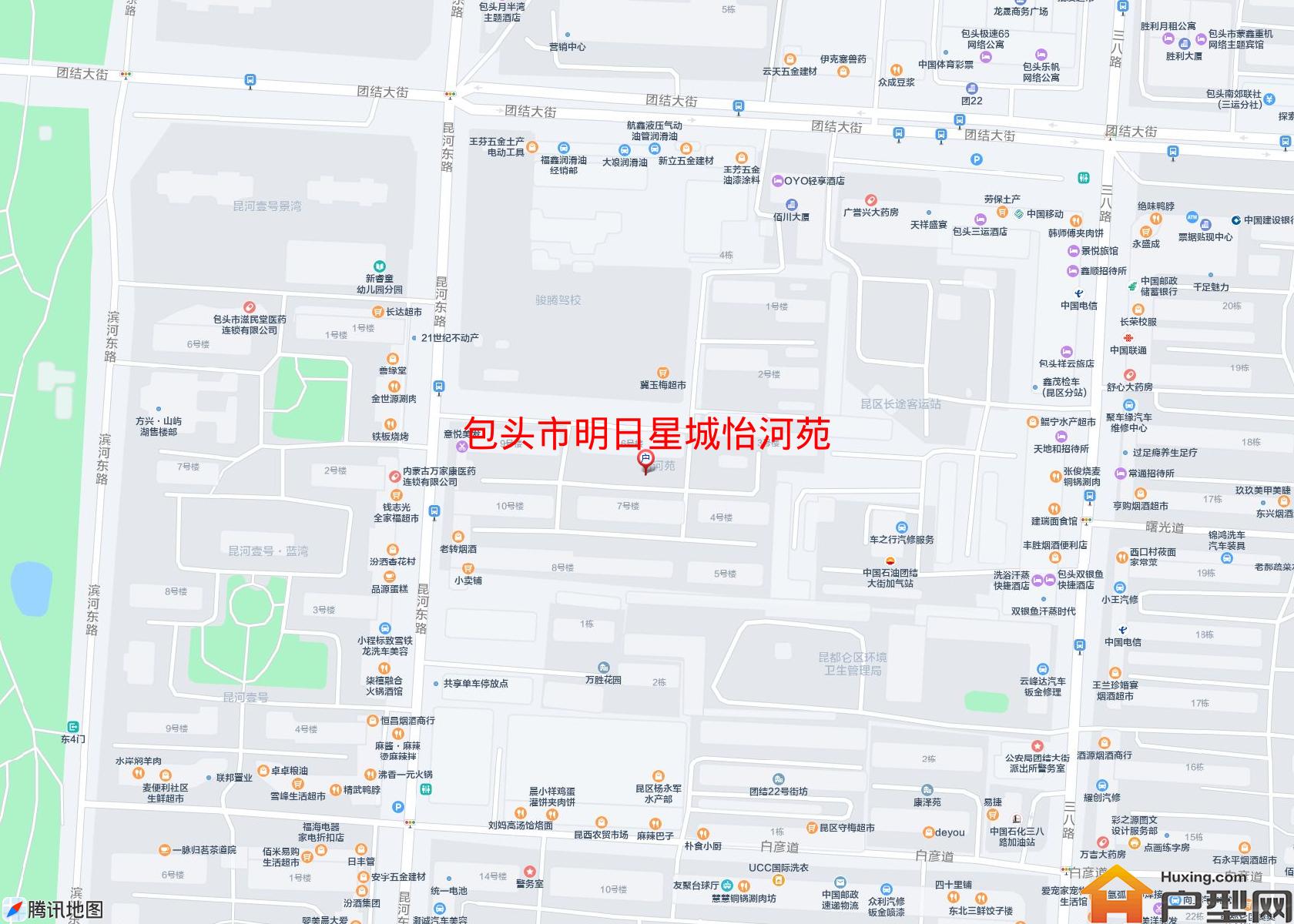 明日星城怡河苑小区 - 户型网