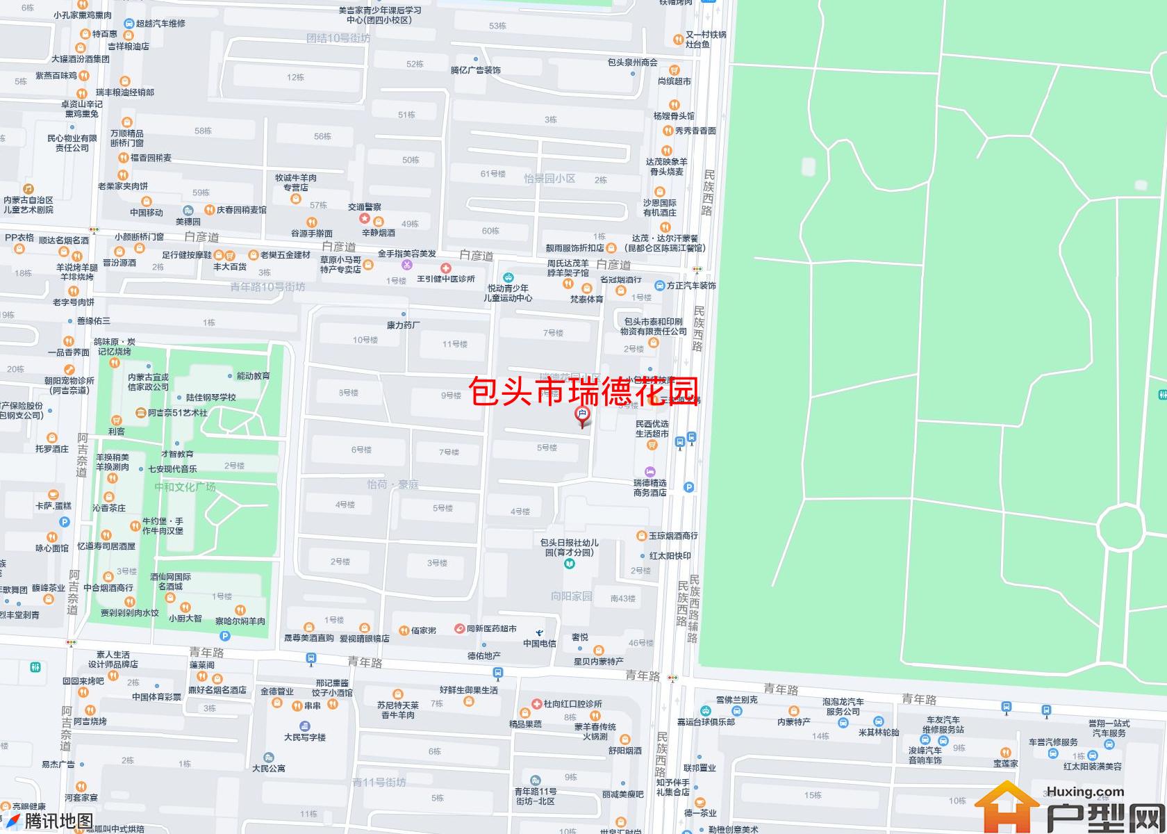 瑞德花园小区 - 户型网