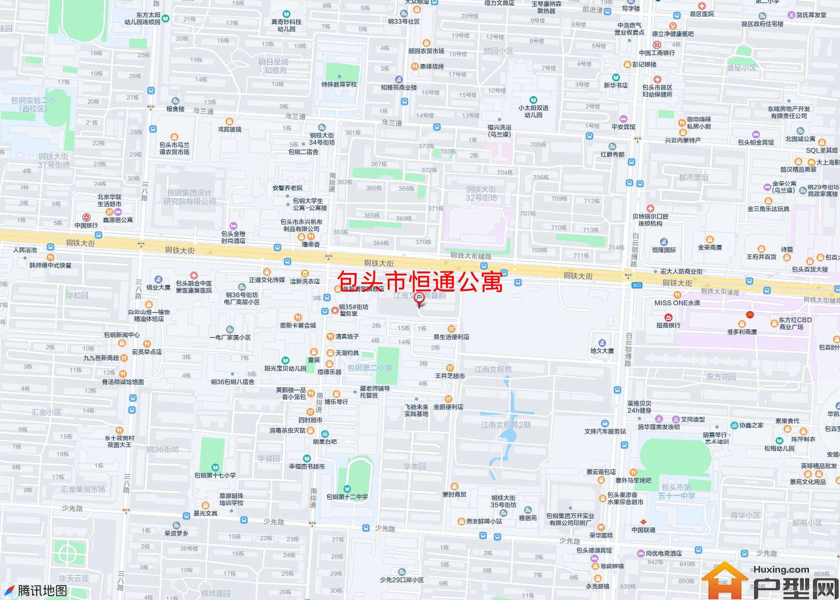 恒通公寓小区 - 户型网