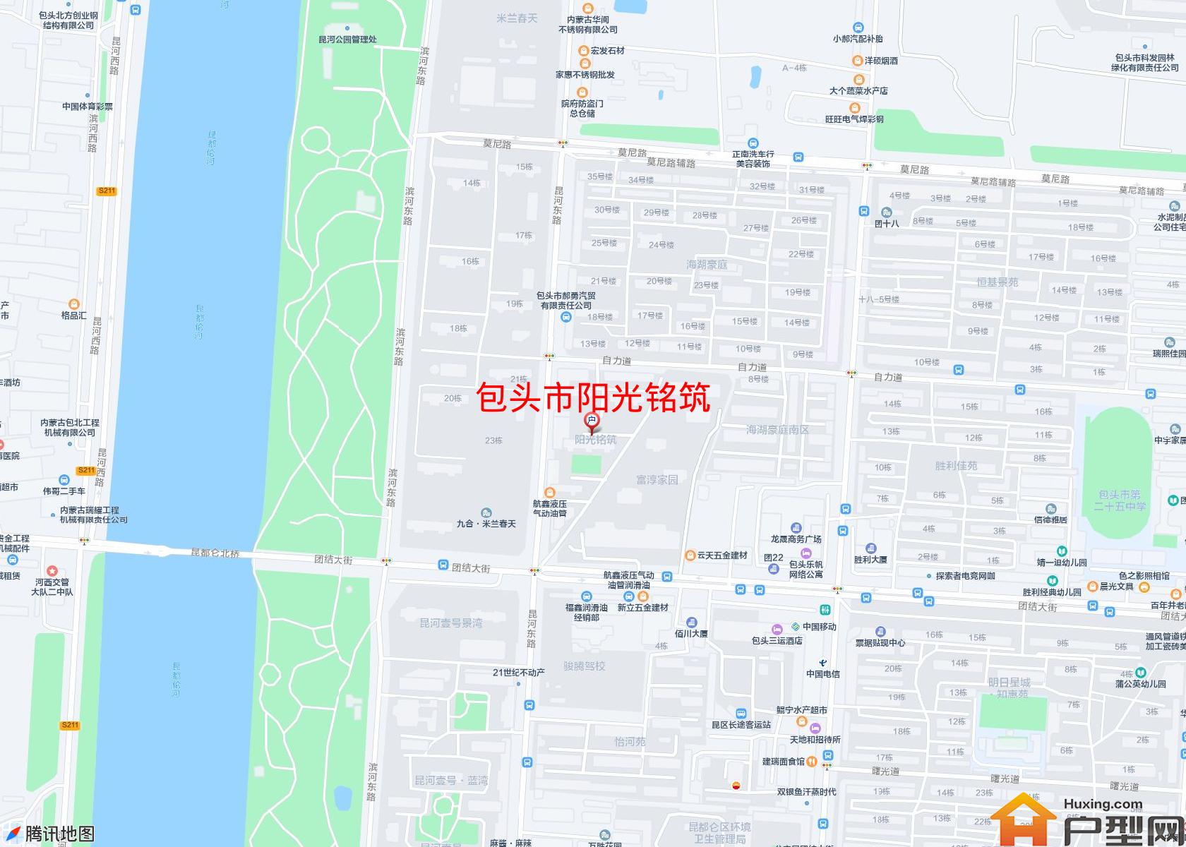 阳光铭筑小区 - 户型网