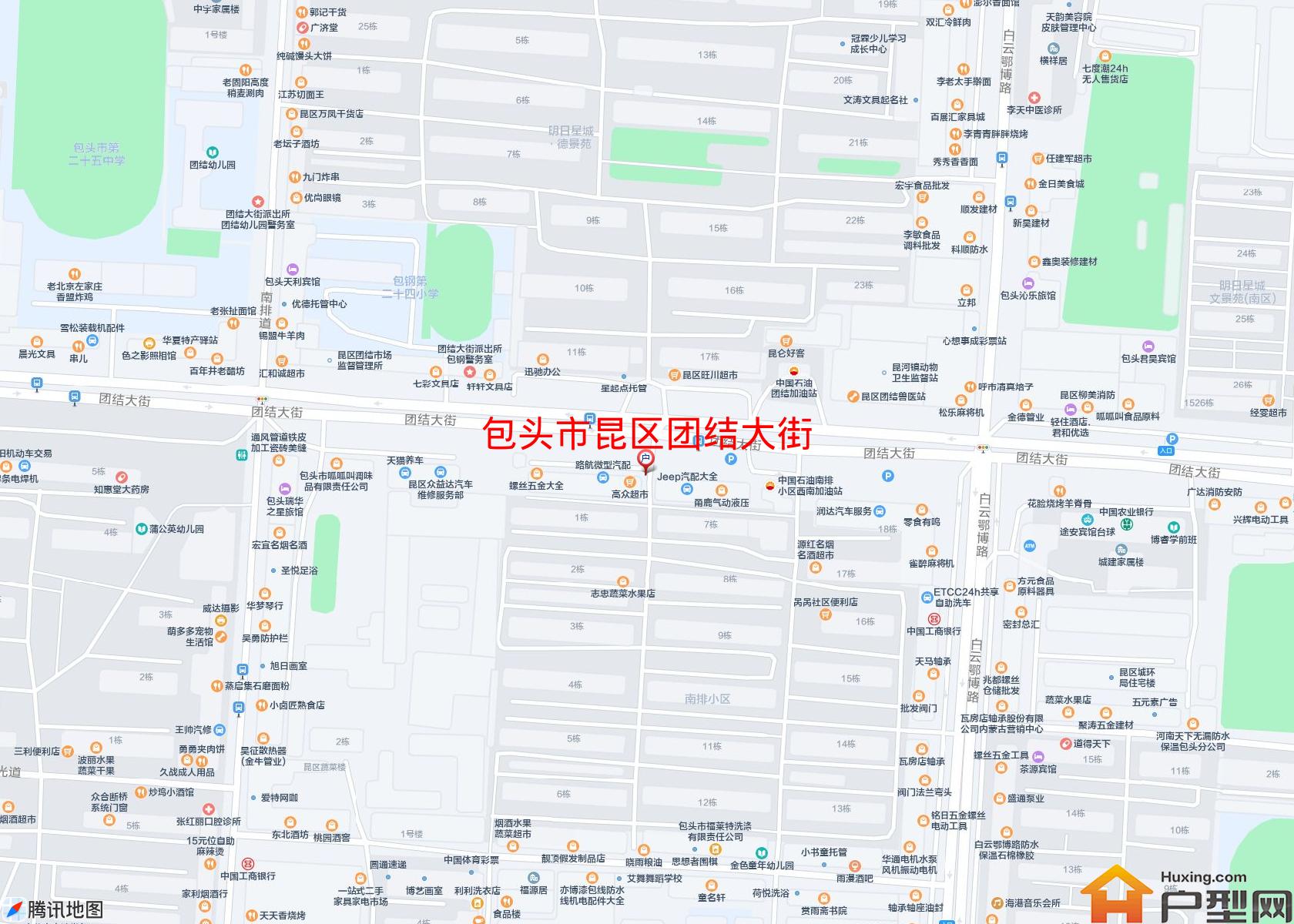 昆区团结大街小区 - 户型网