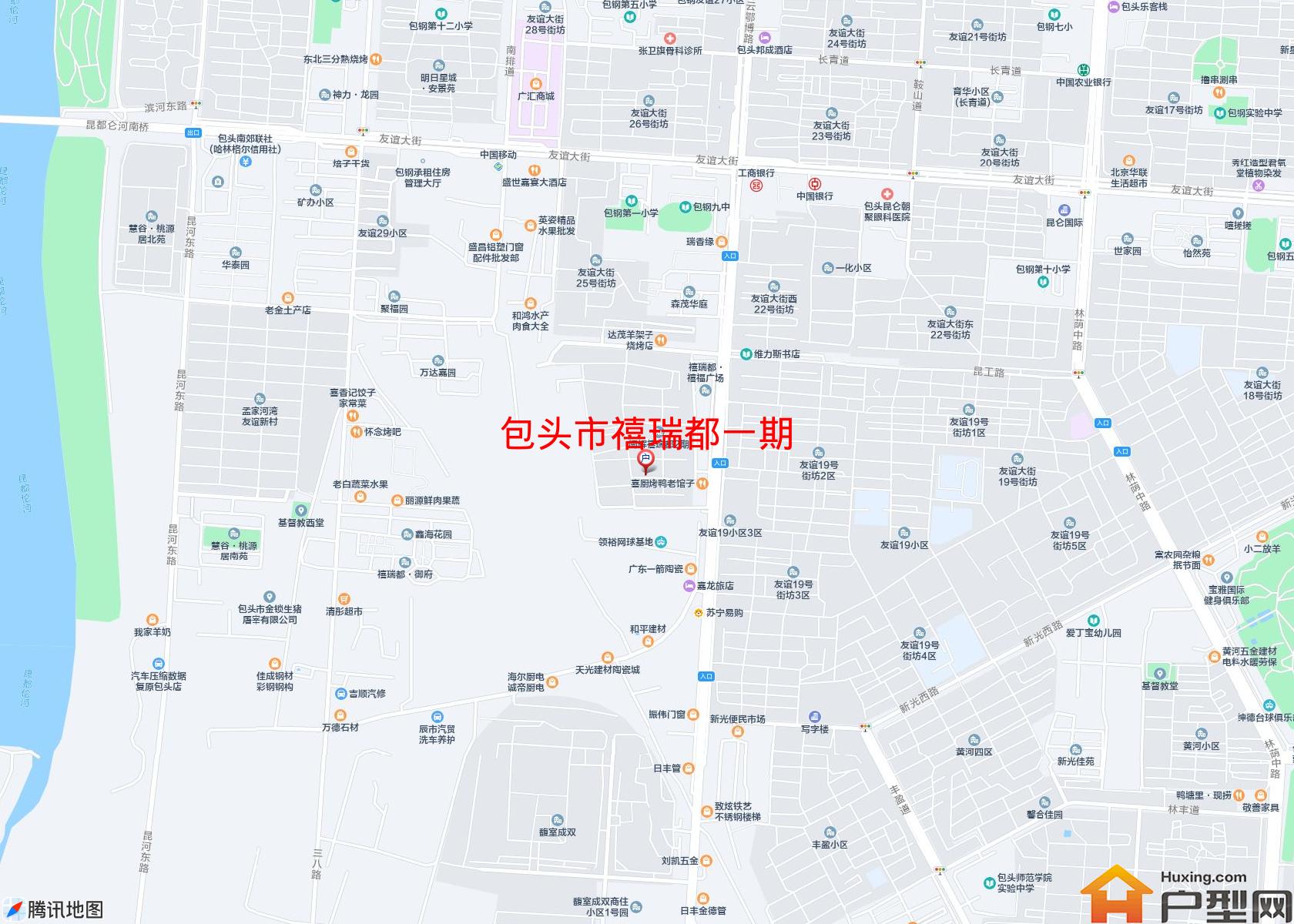 禧瑞都一期小区 - 户型网
