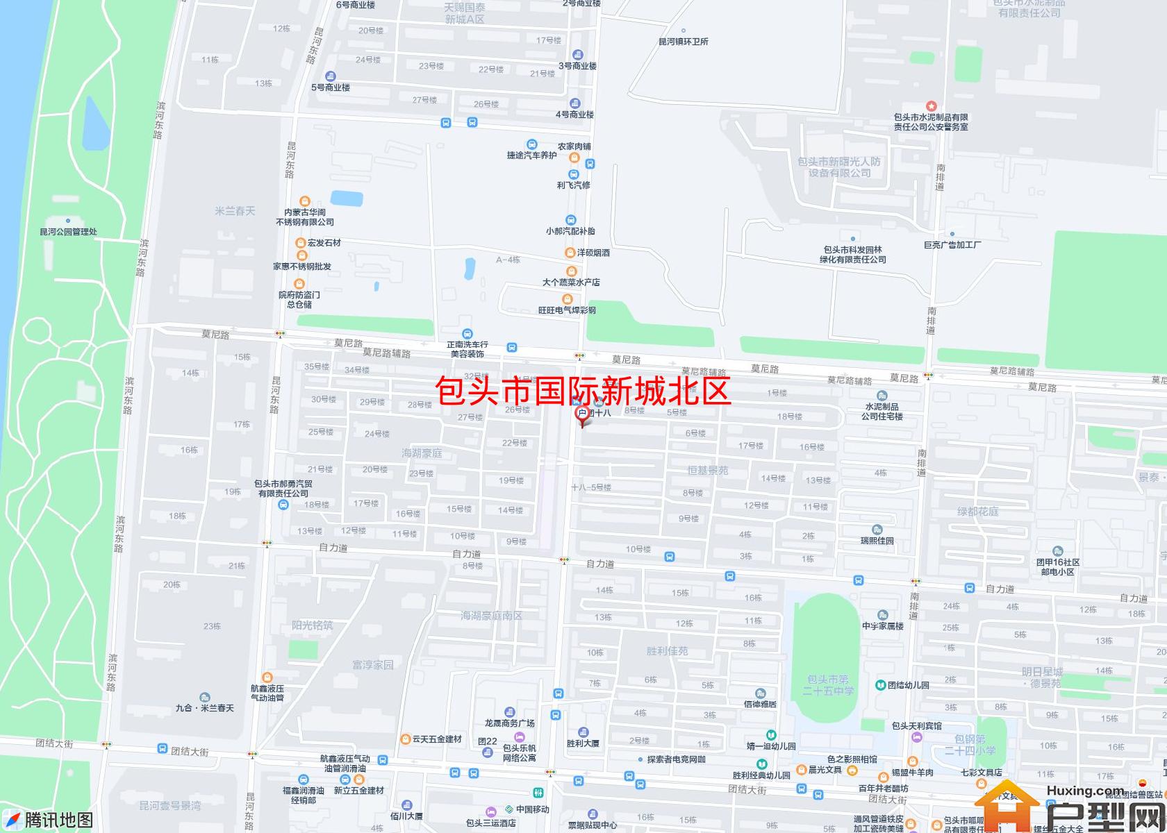 国际新城北区小区 - 户型网