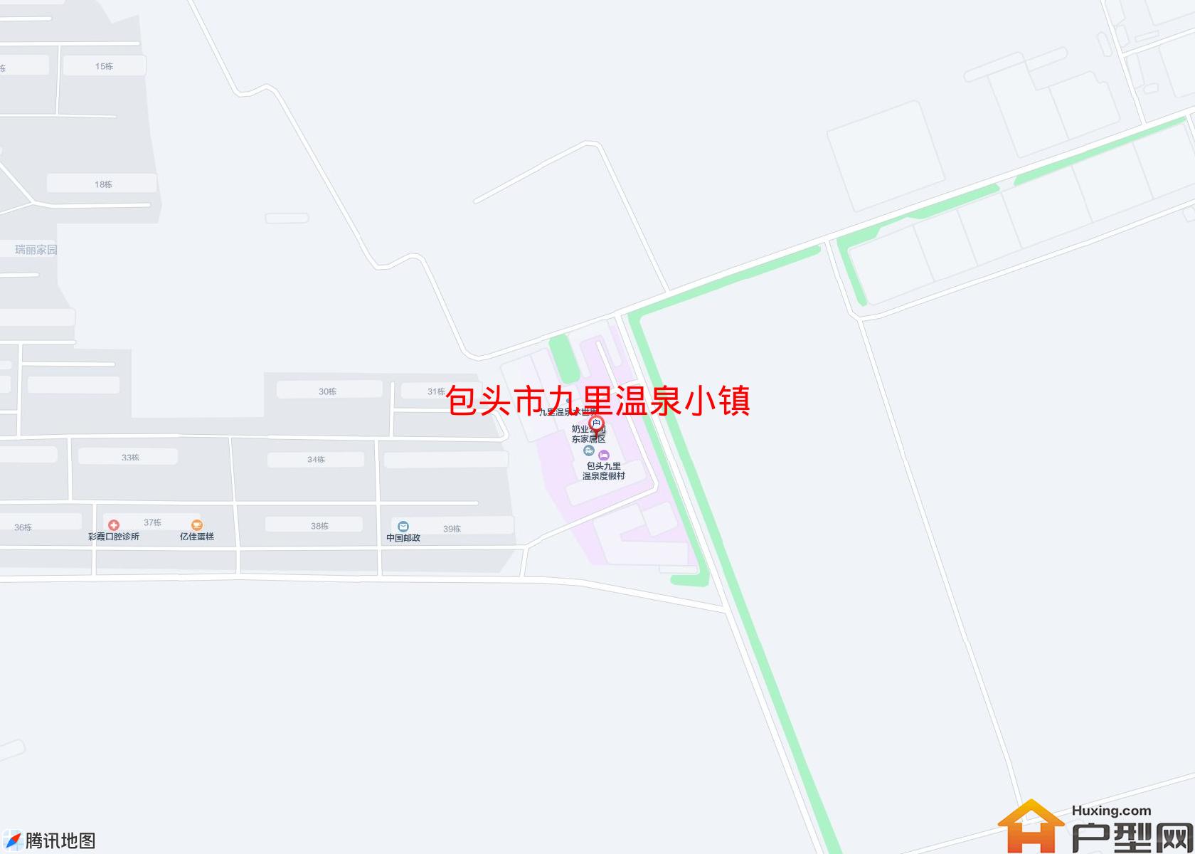 九里温泉小镇小区 - 户型网