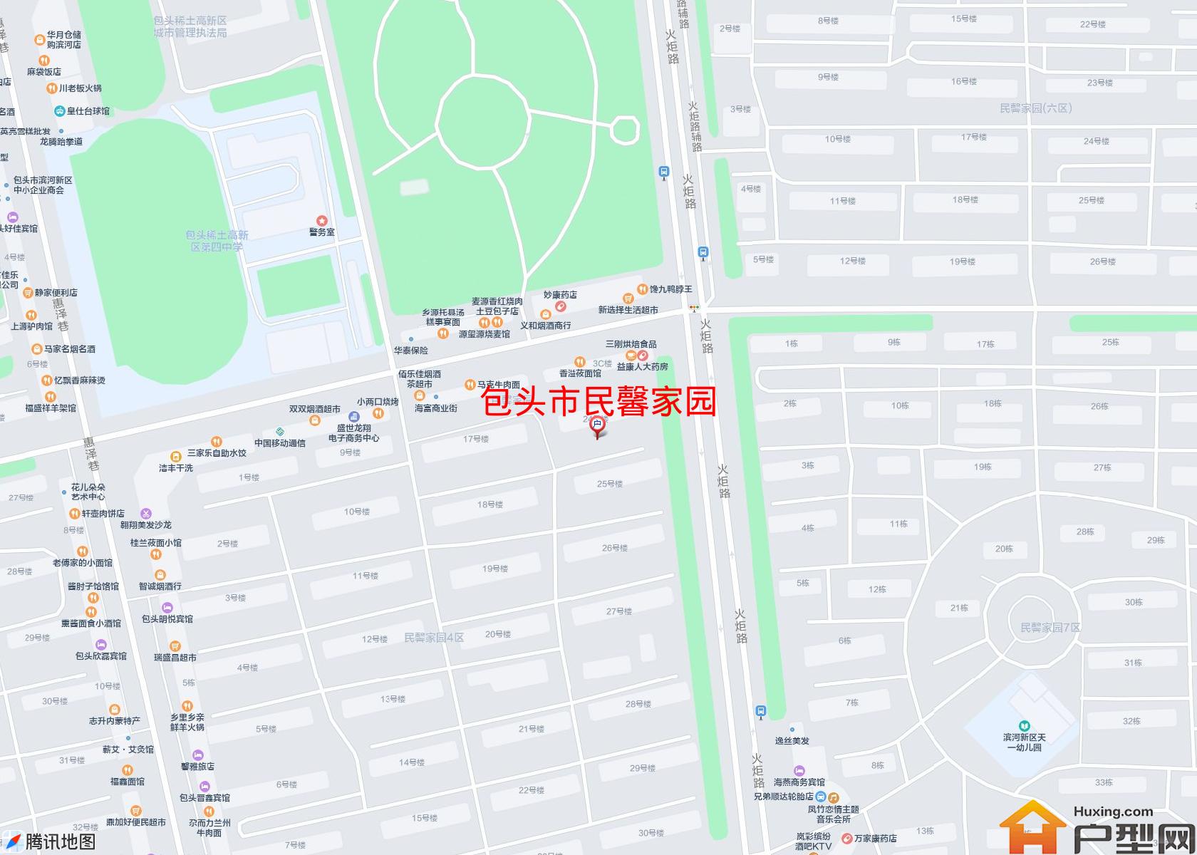 民馨家园小区 - 户型网