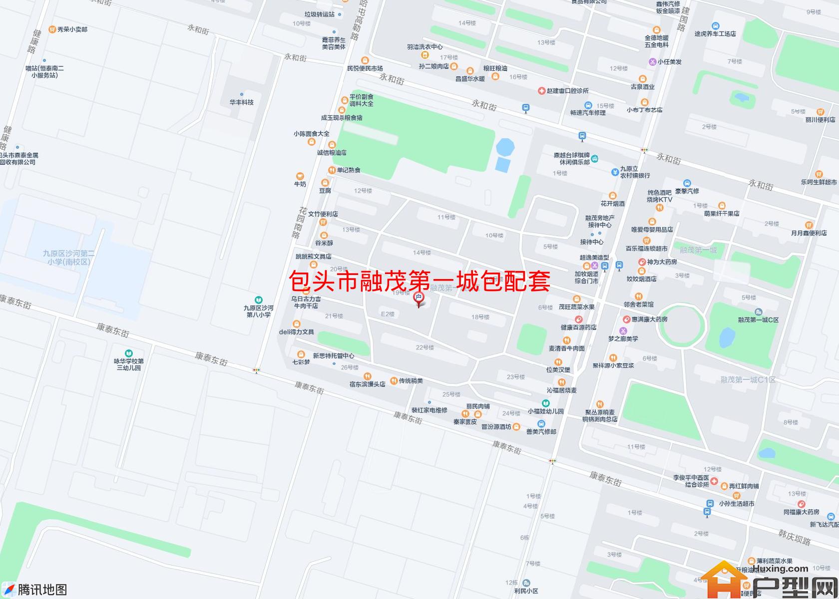 融茂第一城包配套小区 - 户型网