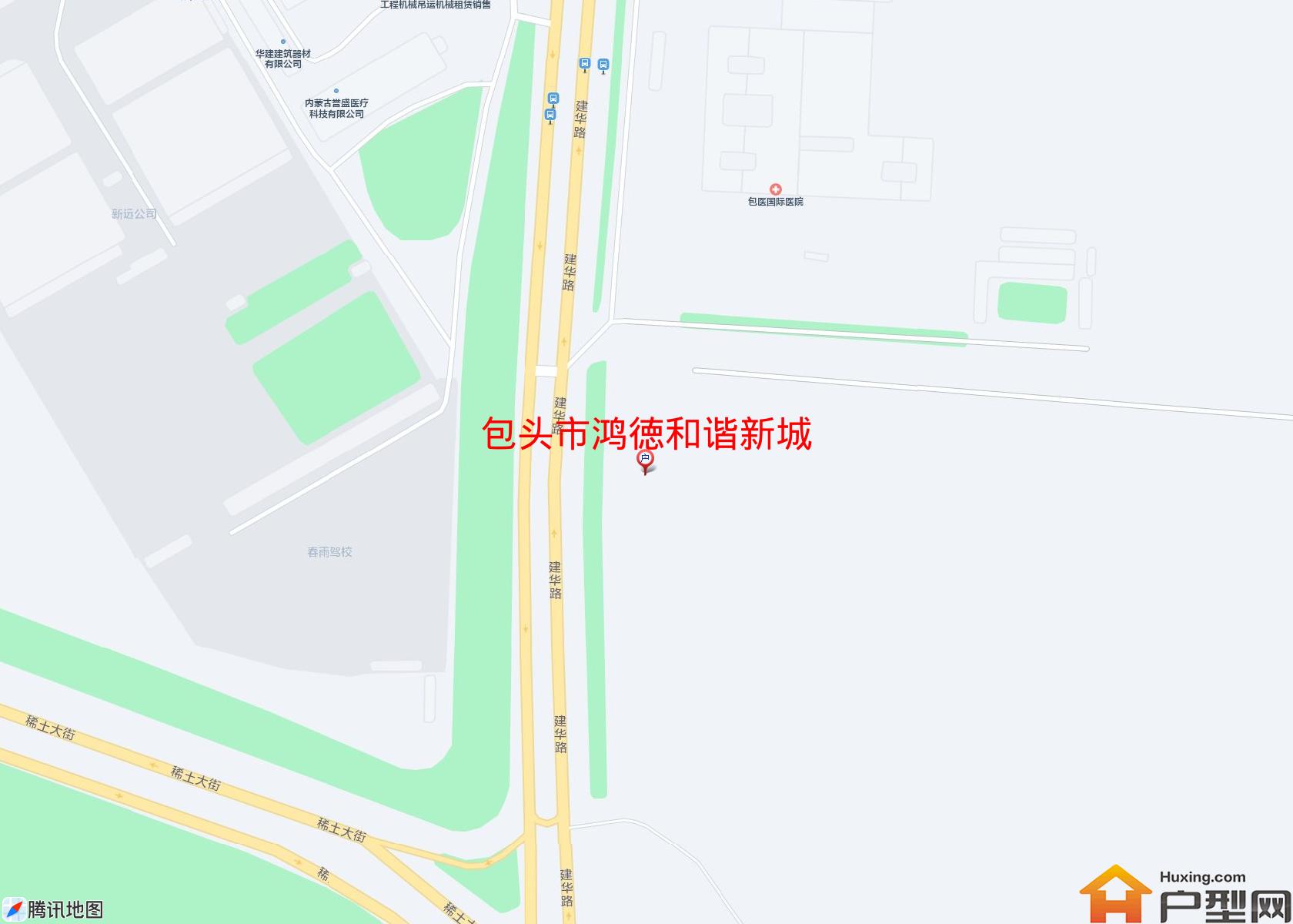 鸿徳和谐新城小区 - 户型网