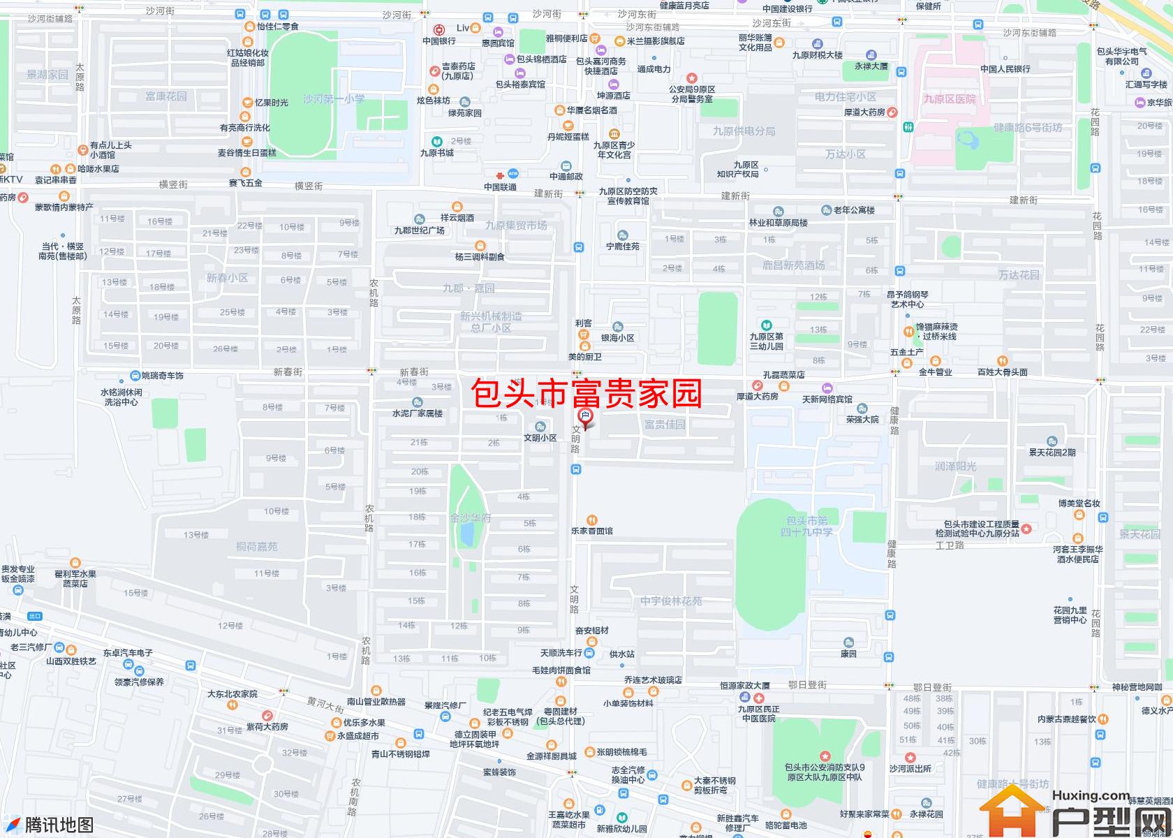 富贵家园小区 - 户型网