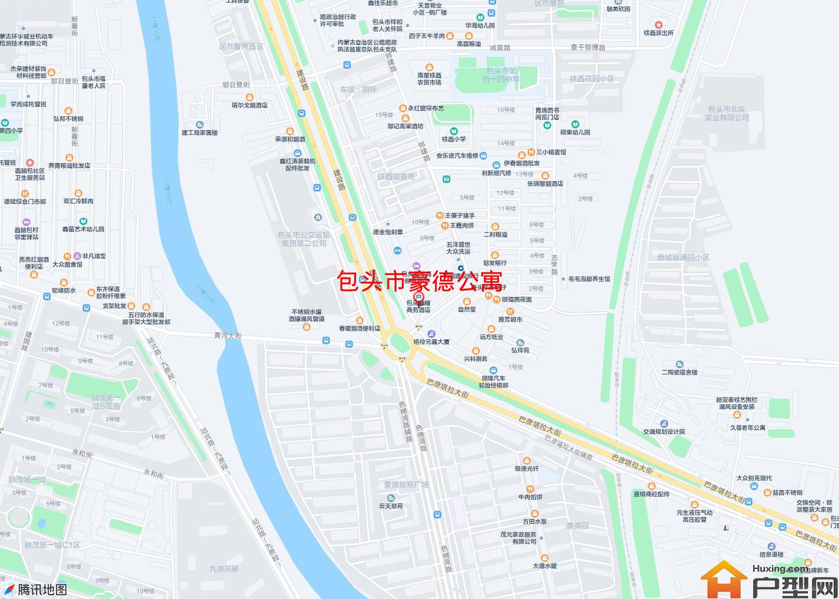 豪德公寓小区 - 户型网