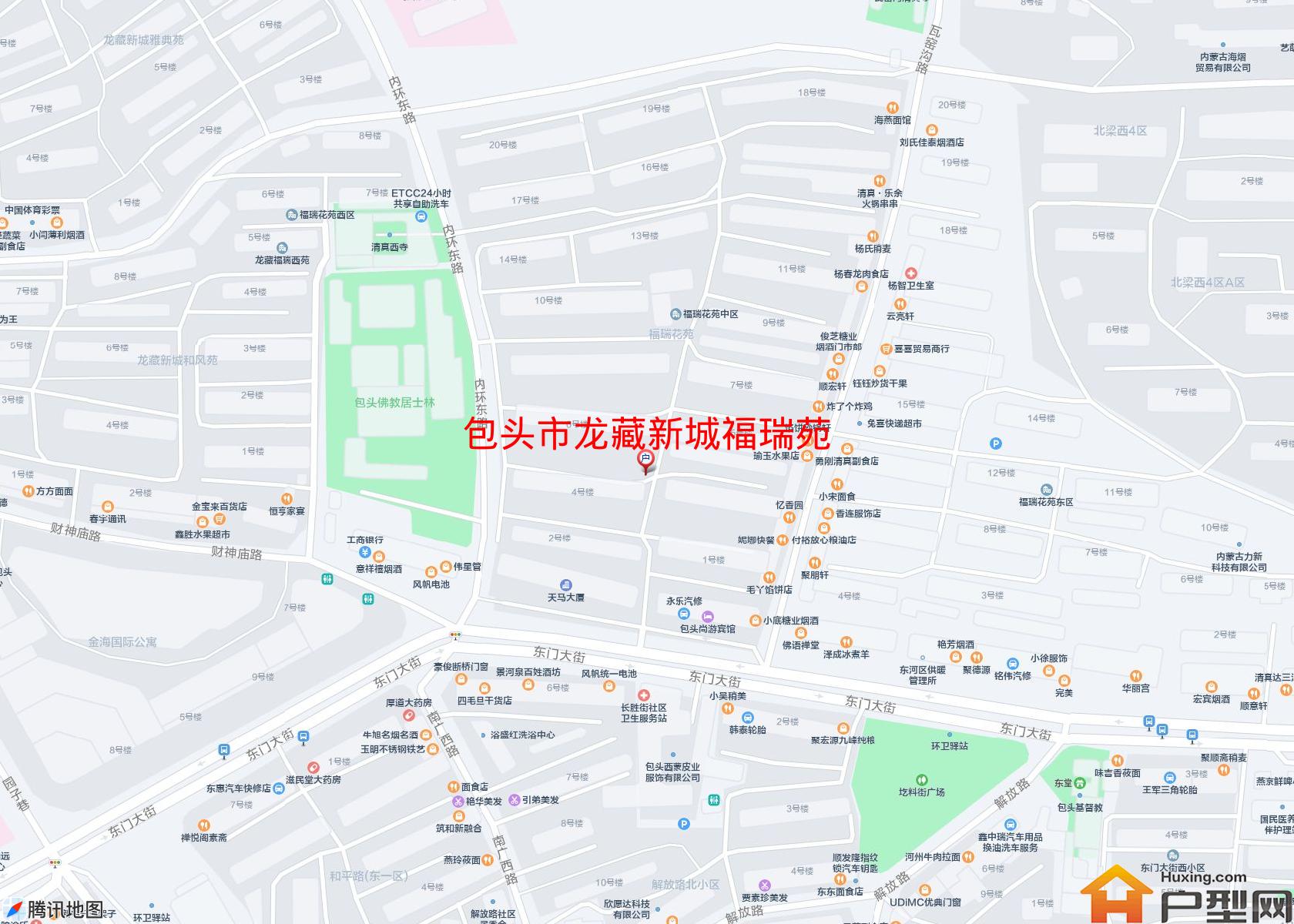 龙藏新城福瑞苑小区 - 户型网