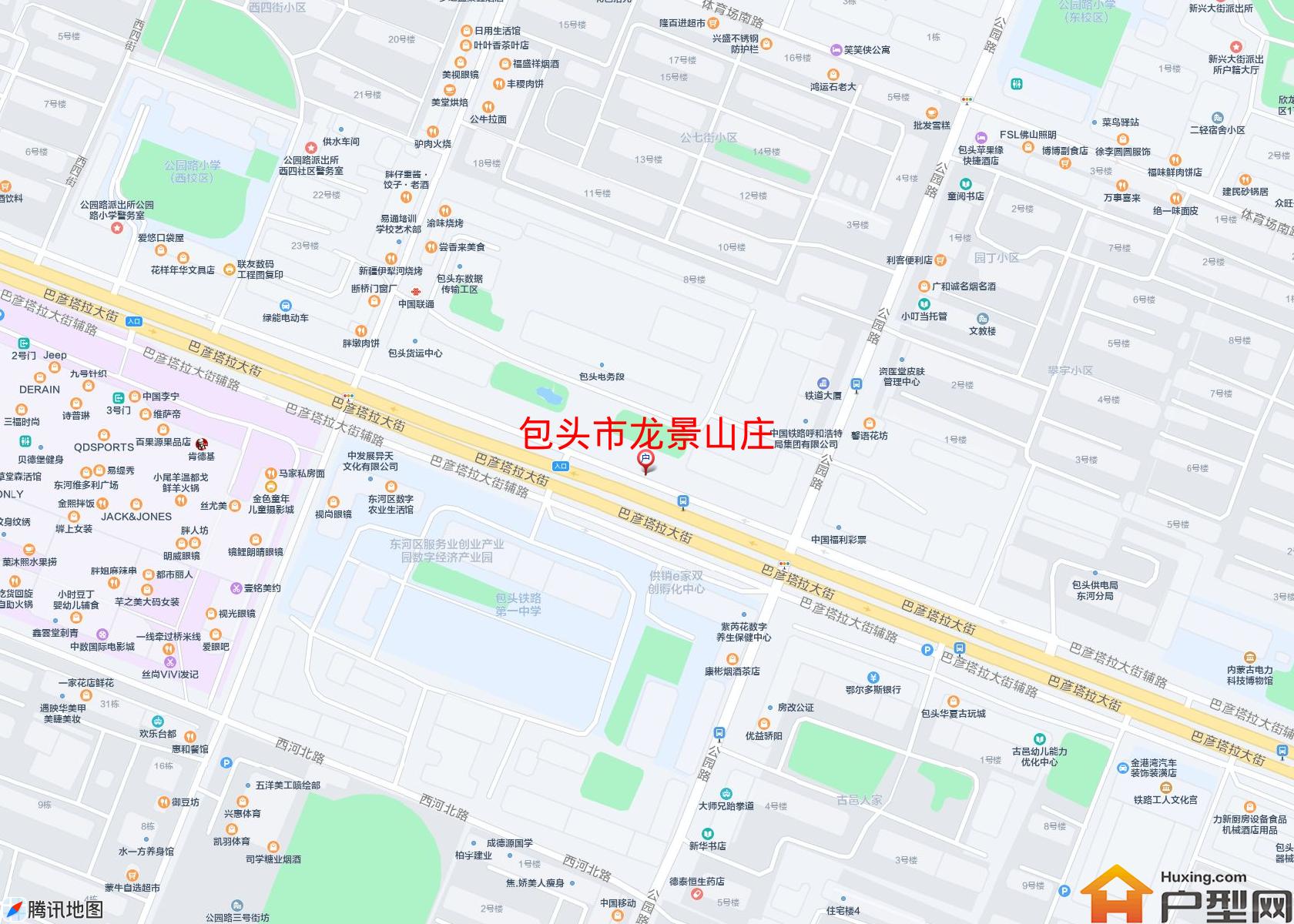 龙景山庄小区 - 户型网