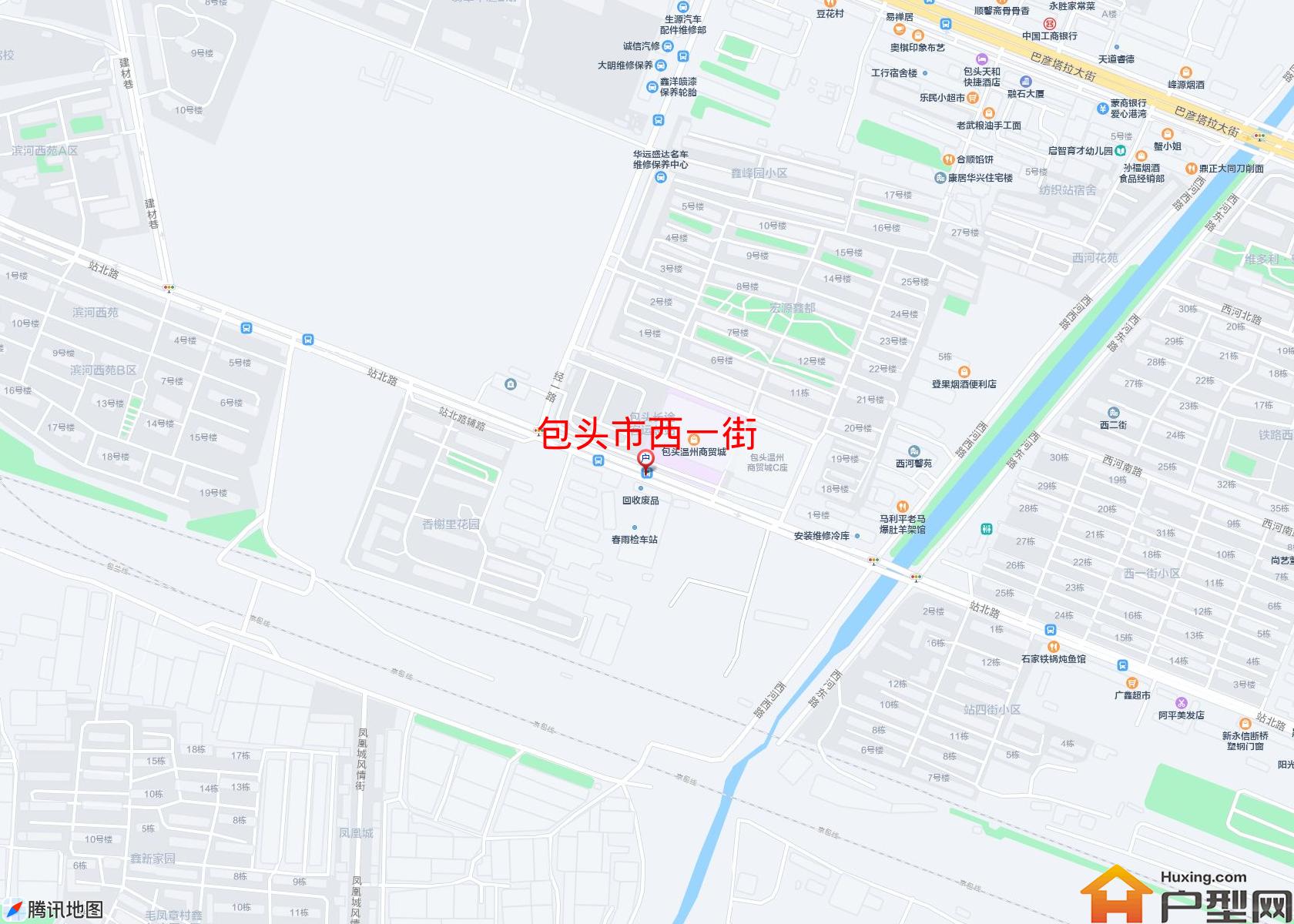 西一街小区 - 户型网