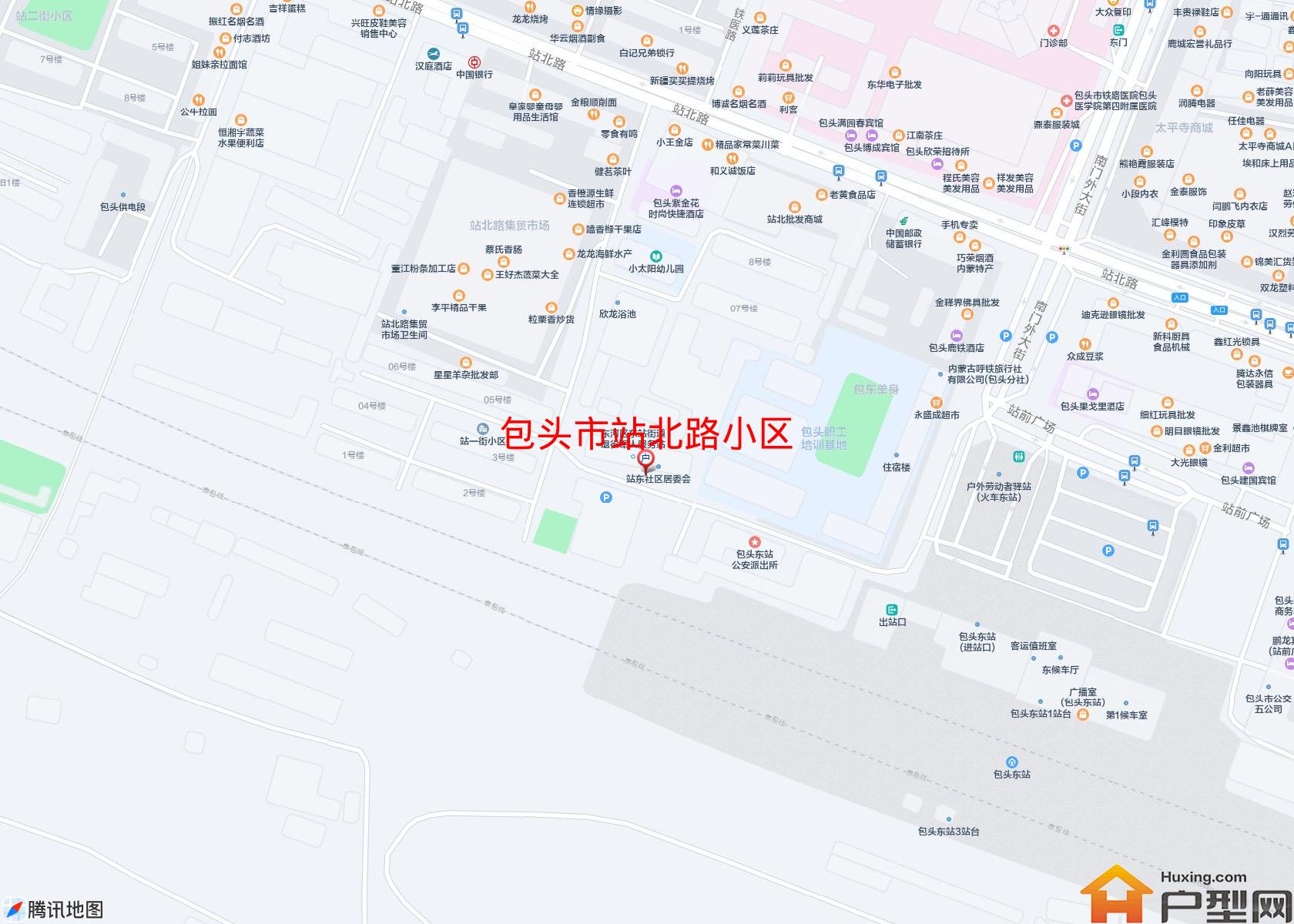 站北路小区小区 - 户型网