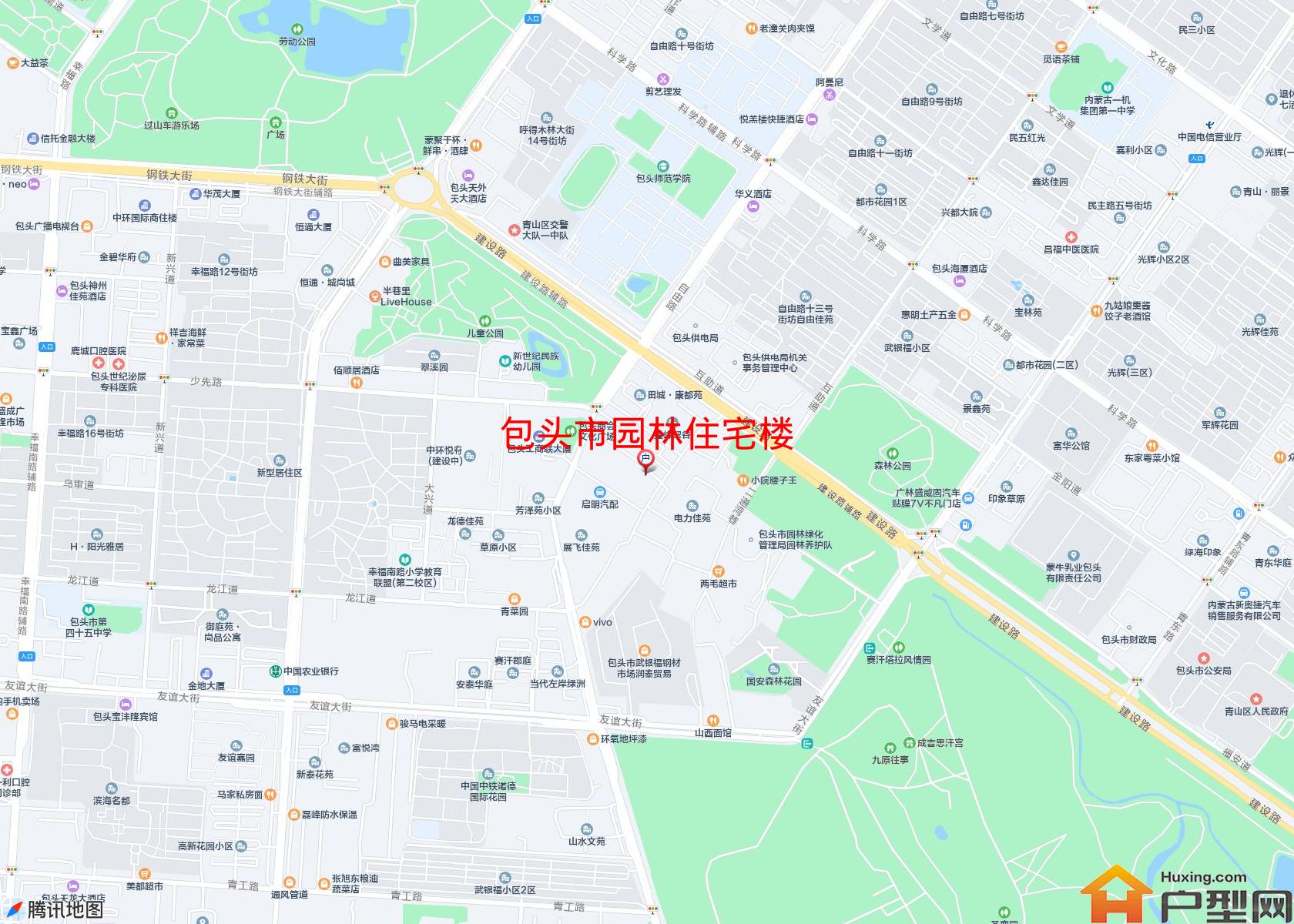园林住宅楼小区 - 户型网