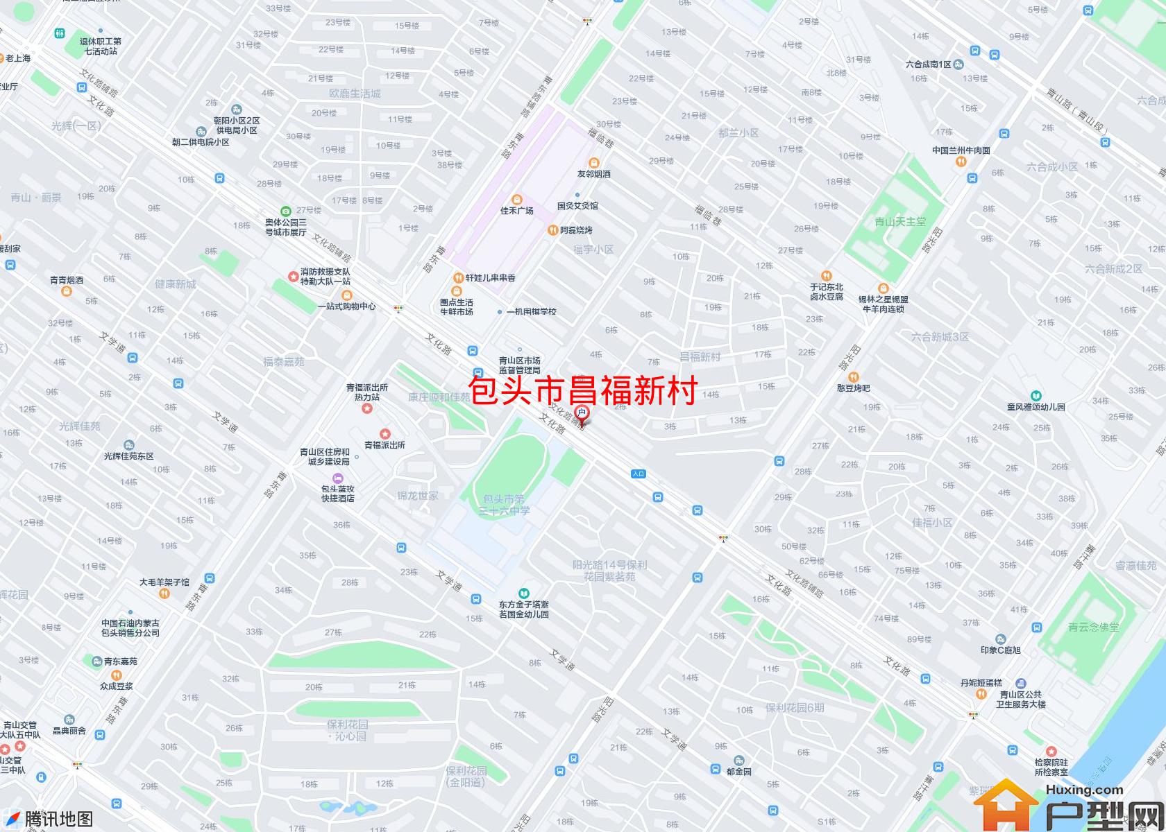 昌福新村小区 - 户型网