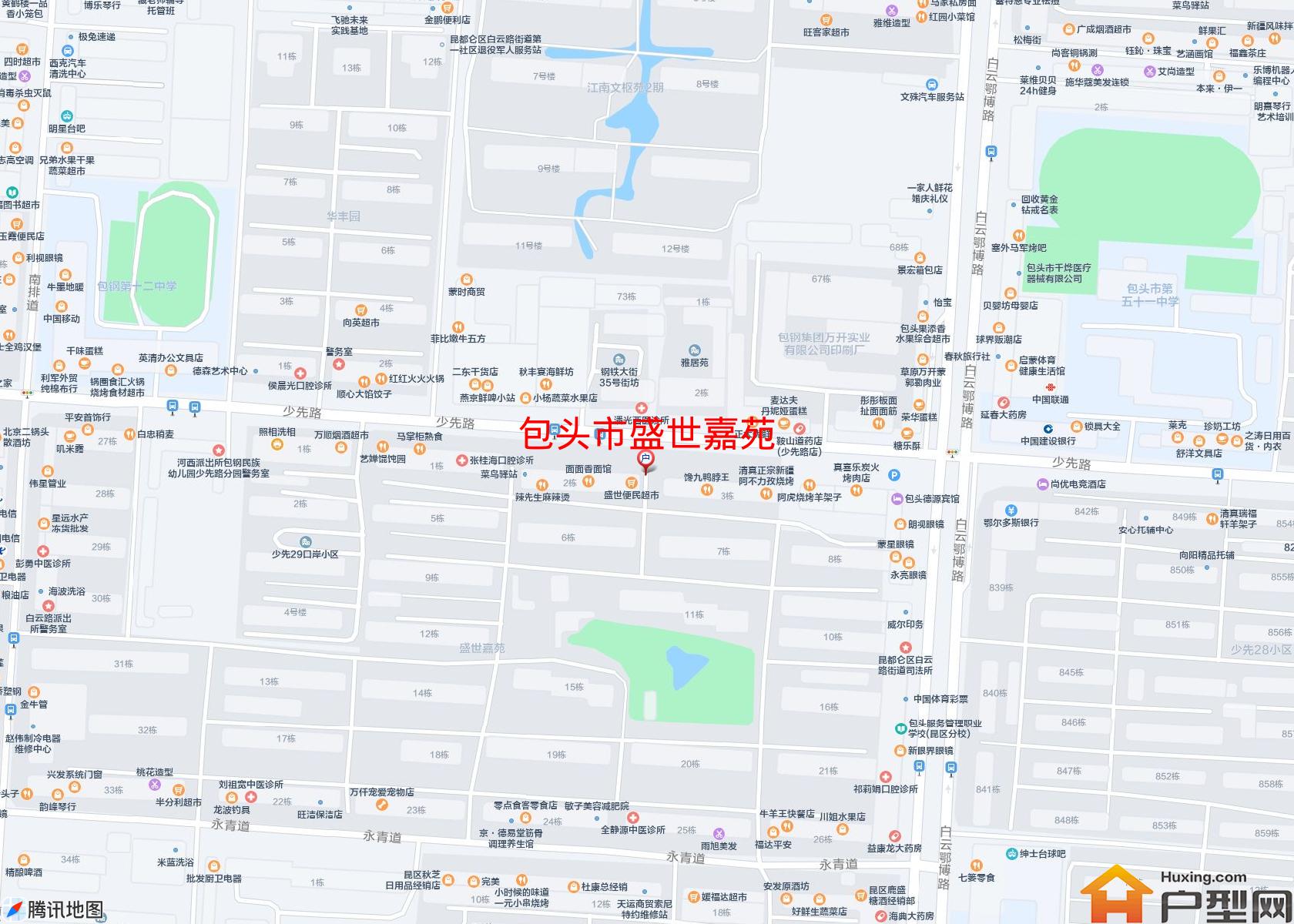 盛世嘉苑小区 - 户型网