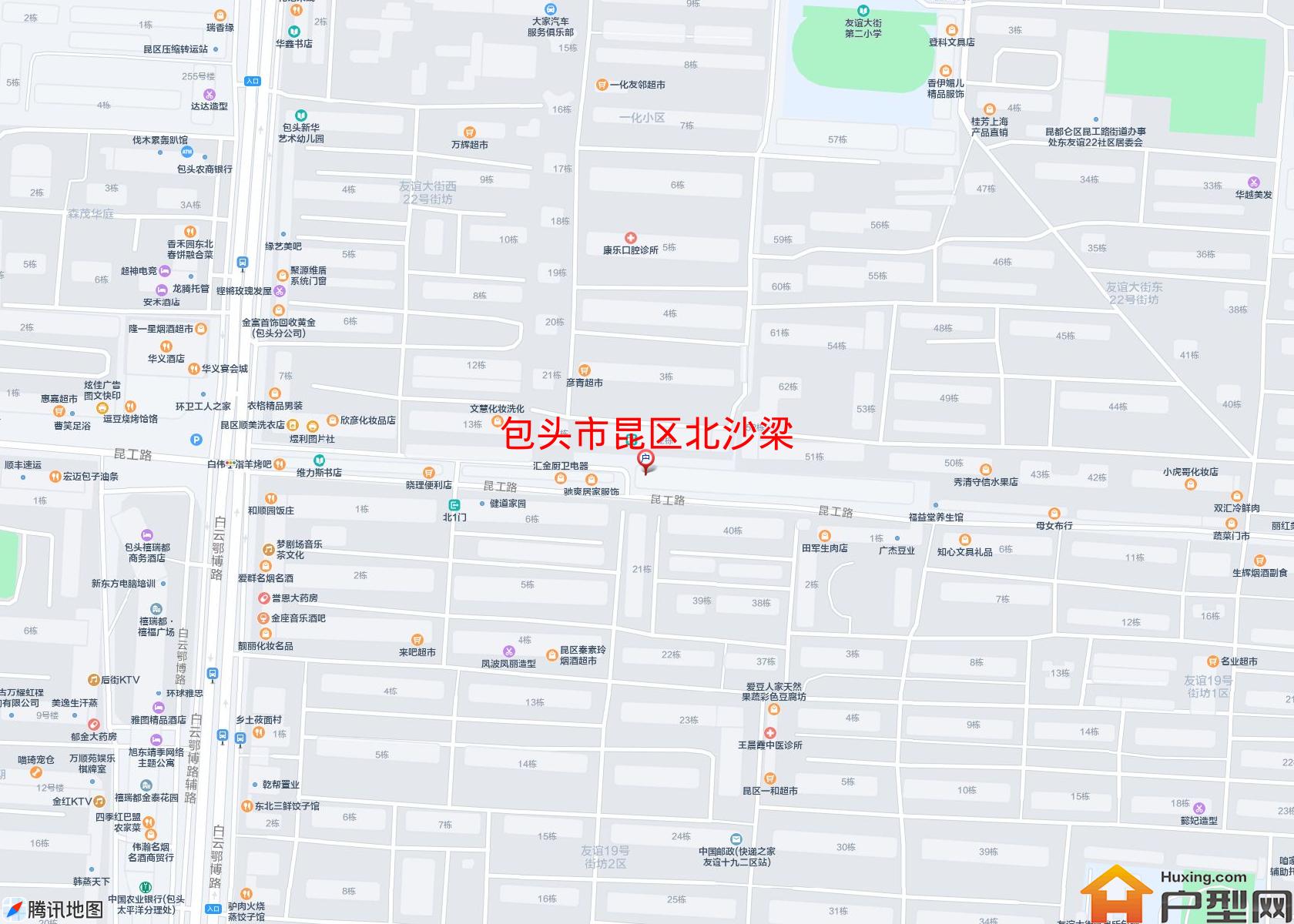 昆区北沙梁小区 - 户型网