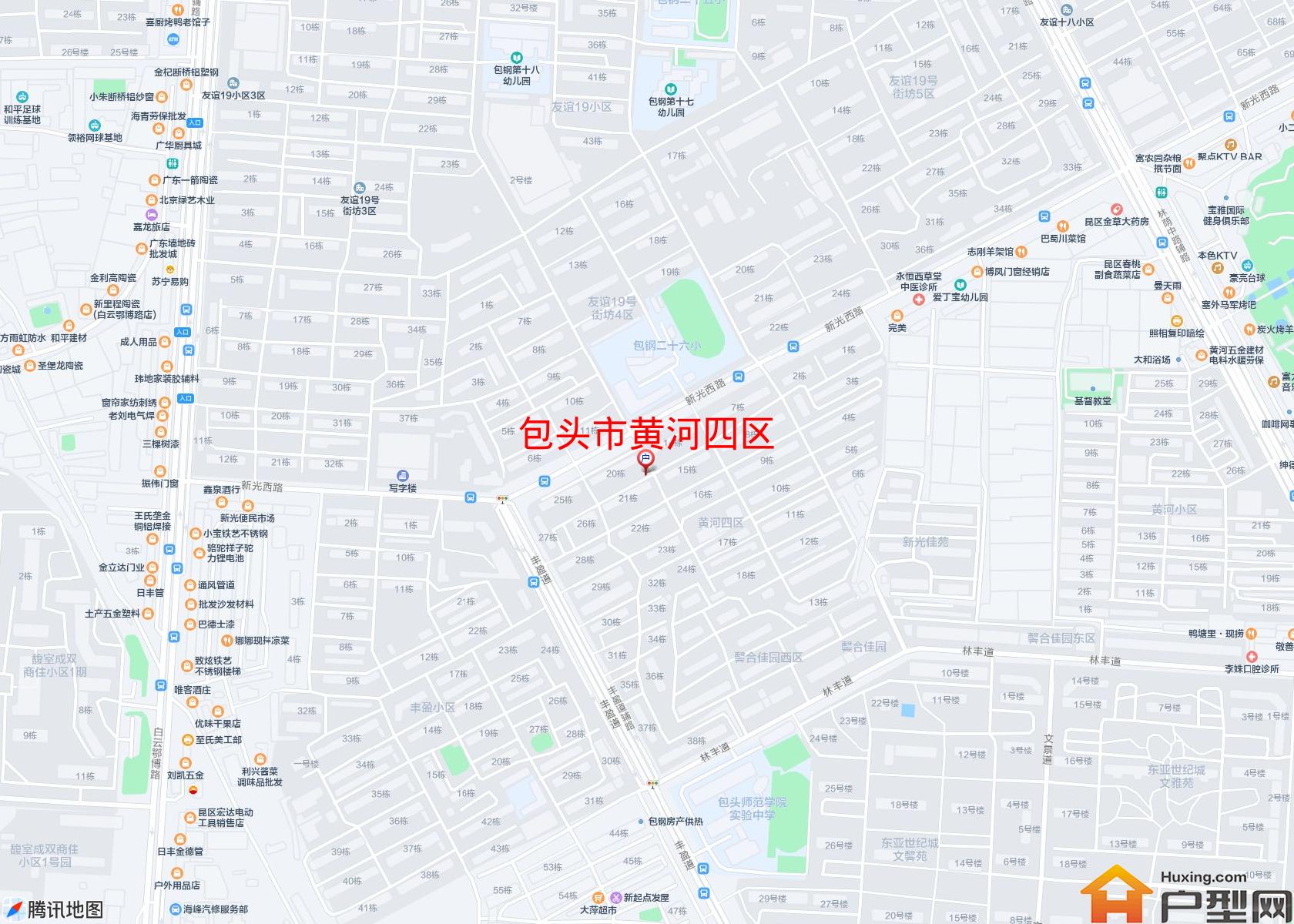 黄河四区小区 - 户型网
