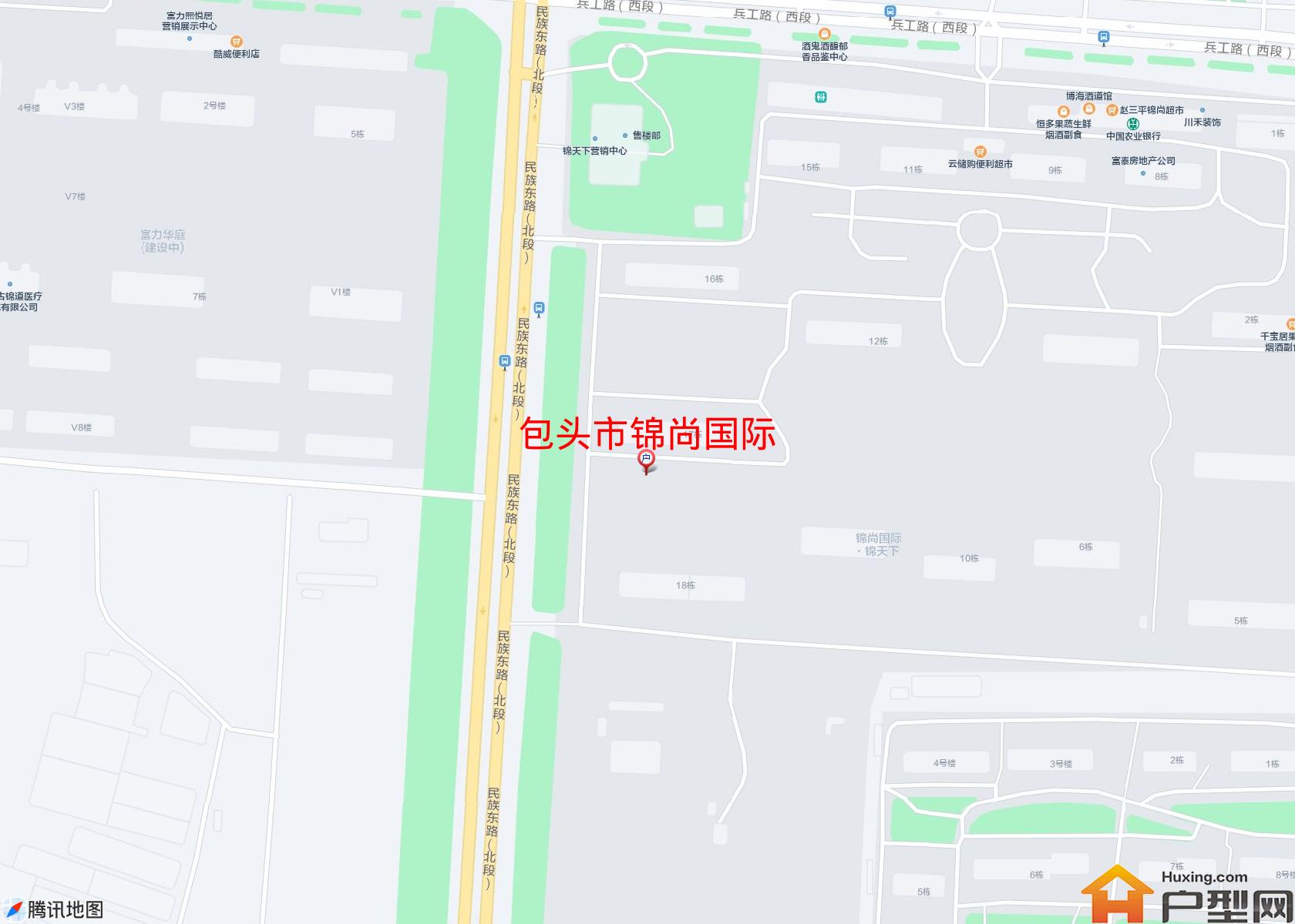 锦尚国际小区 - 户型网