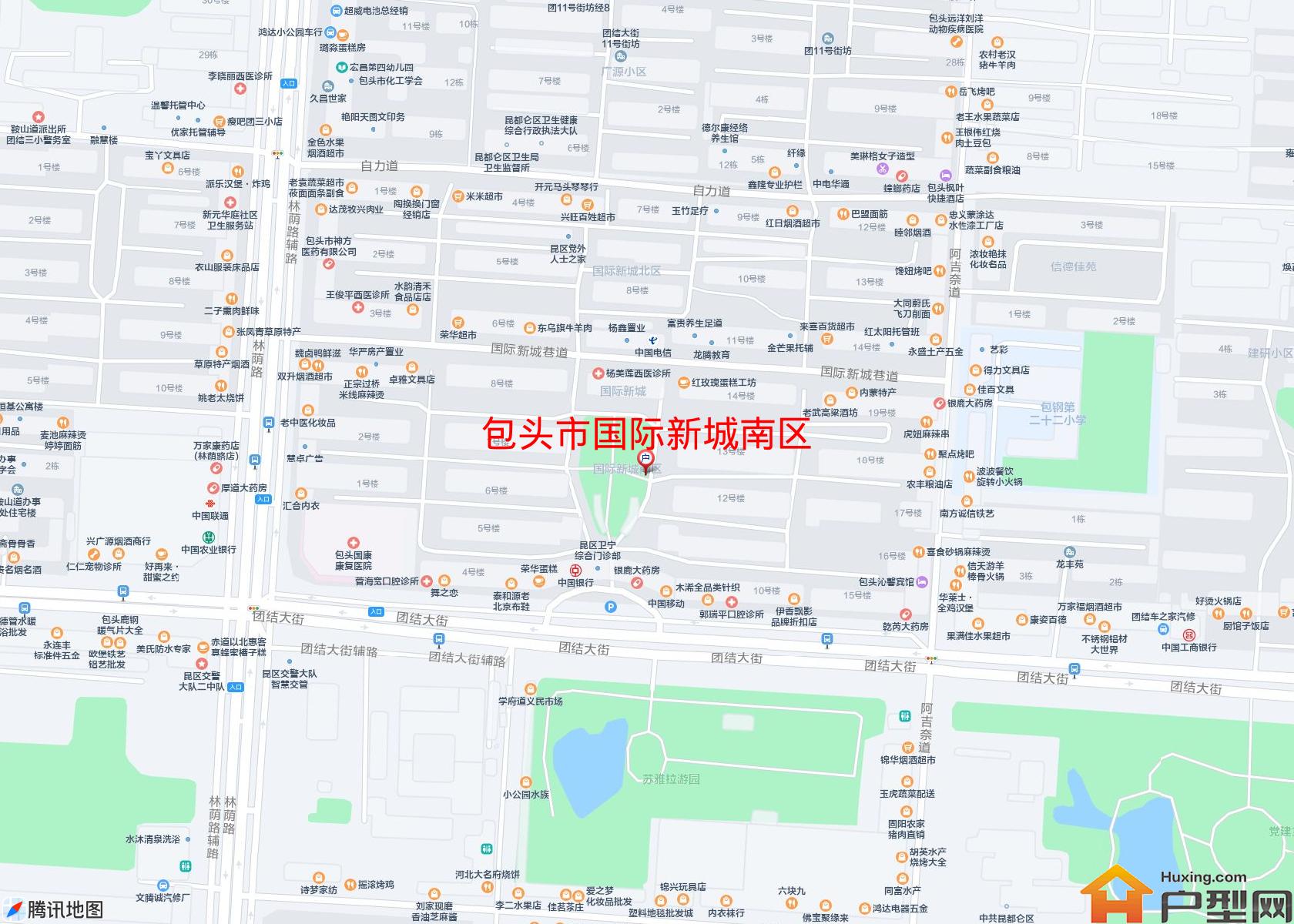 国际新城南区小区 - 户型网