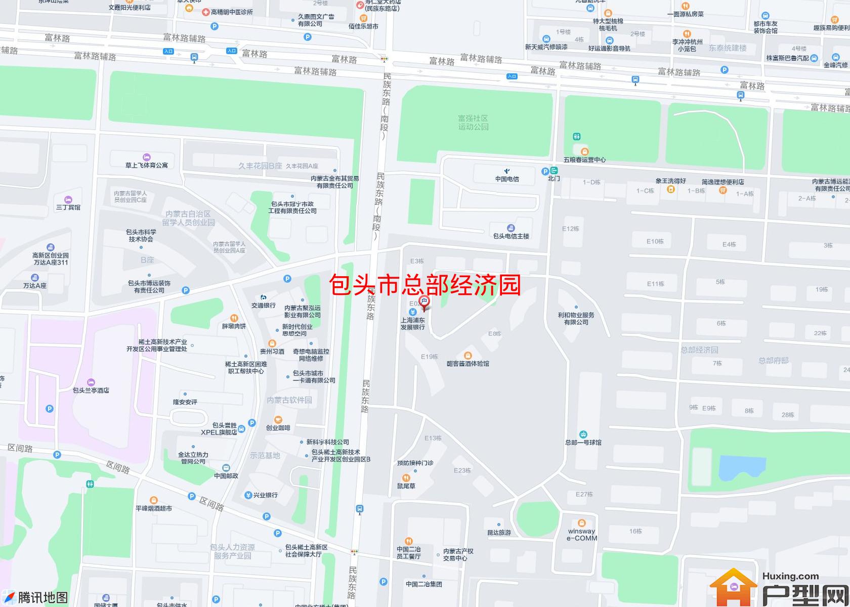 总部经济园小区 - 户型网