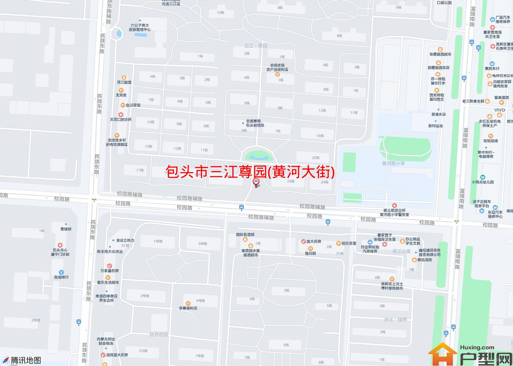 三江尊园(黄河大街)小区 - 户型网