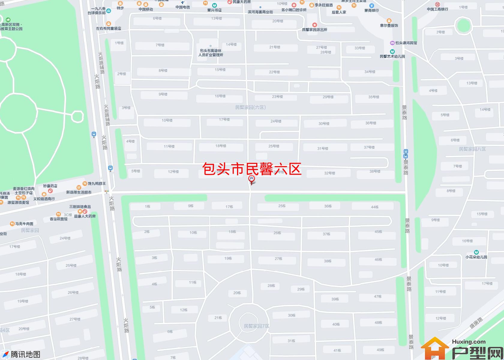 民馨六区小区 - 户型网