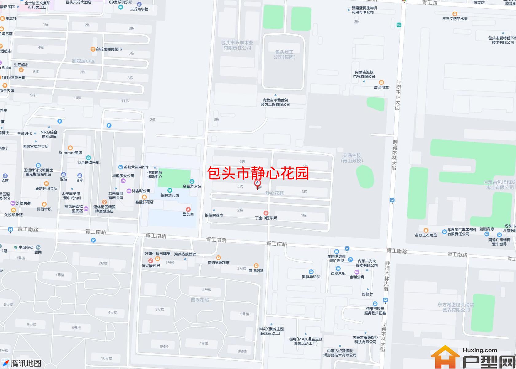 静心花园小区 - 户型网