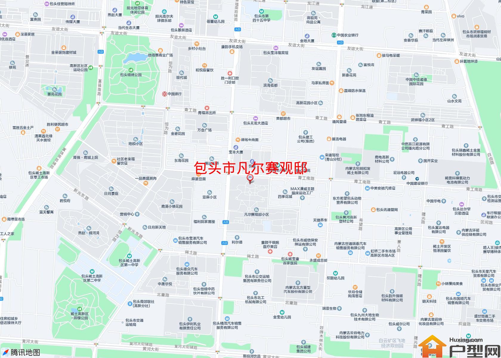 凡尔赛观邸小区 - 户型网