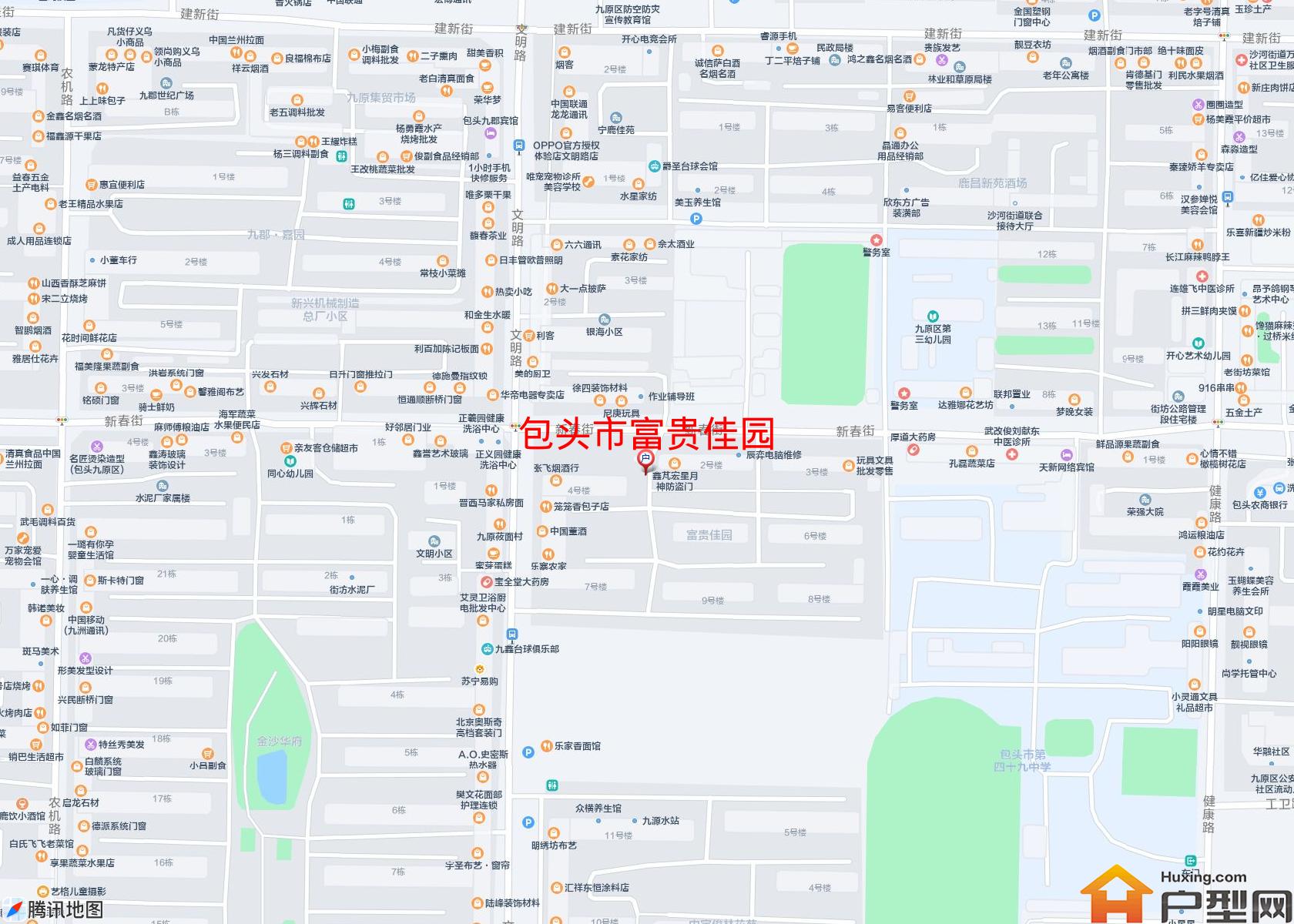 富贵佳园小区 - 户型网
