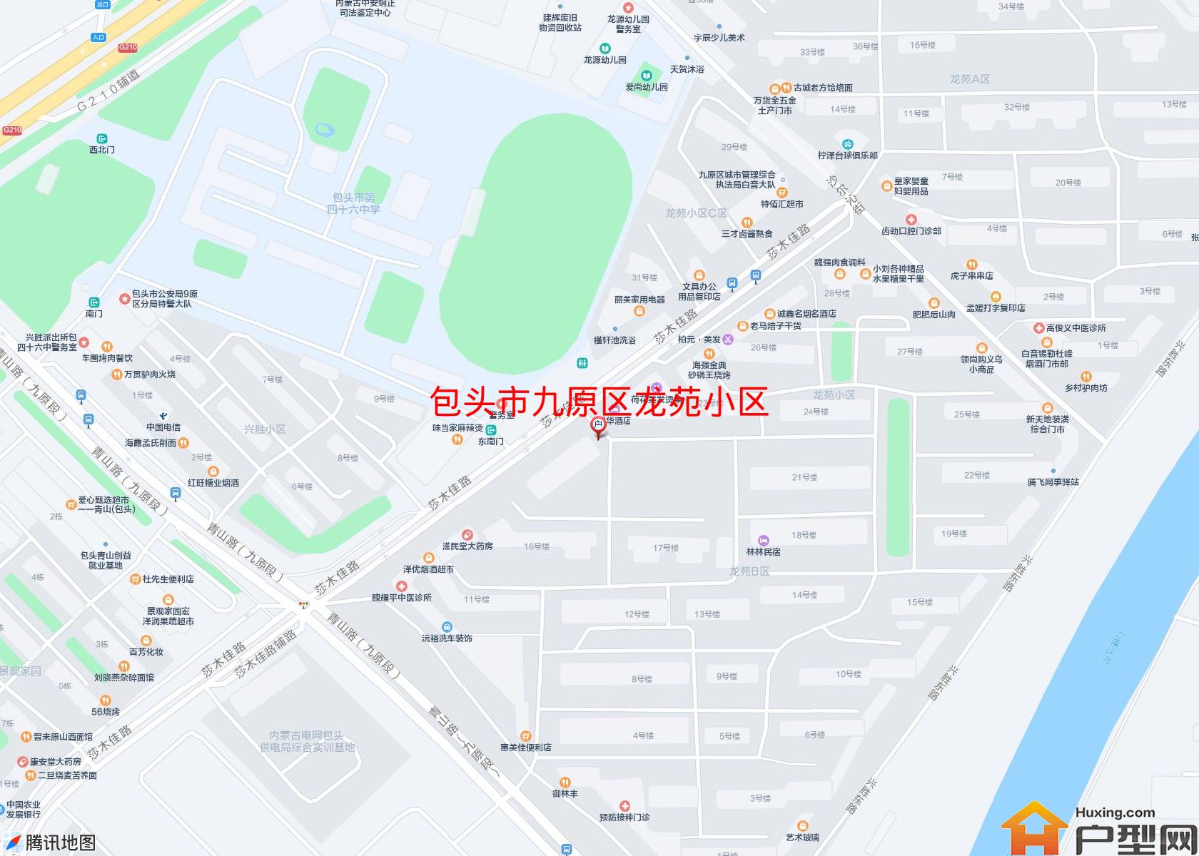 九原区龙苑小区小区 - 户型网