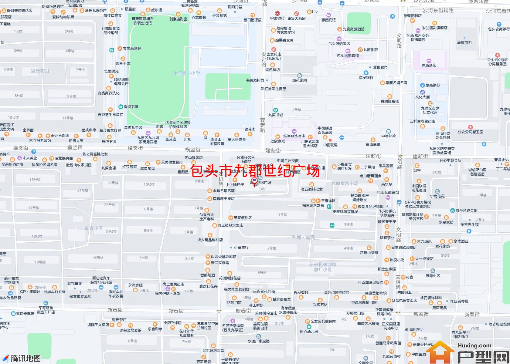 九郡世纪广场小区 - 户型网