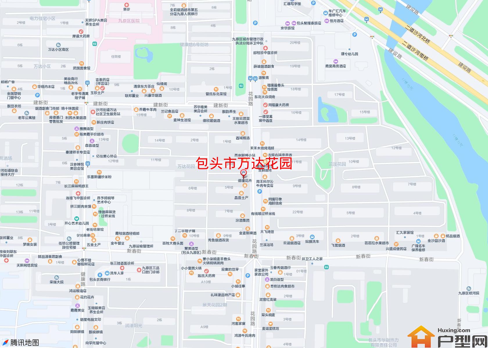 万达花园小区 - 户型网