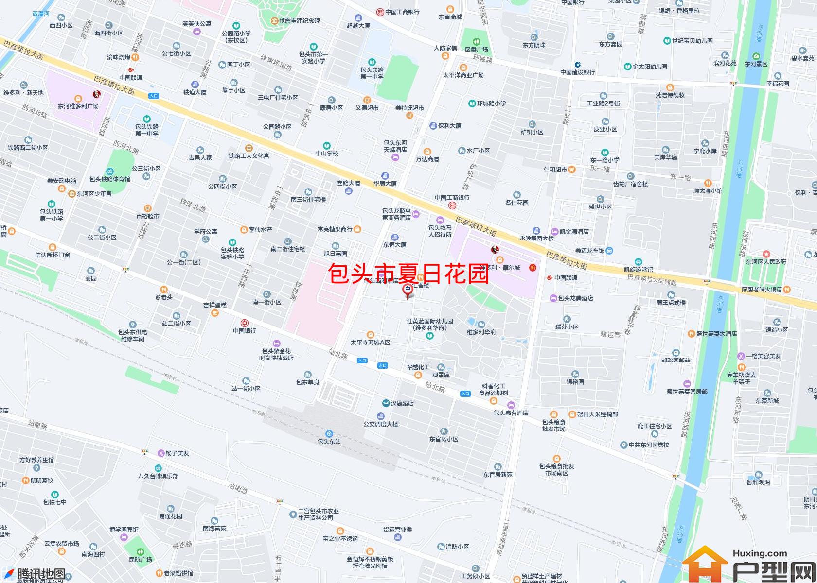 夏日花园小区 - 户型网