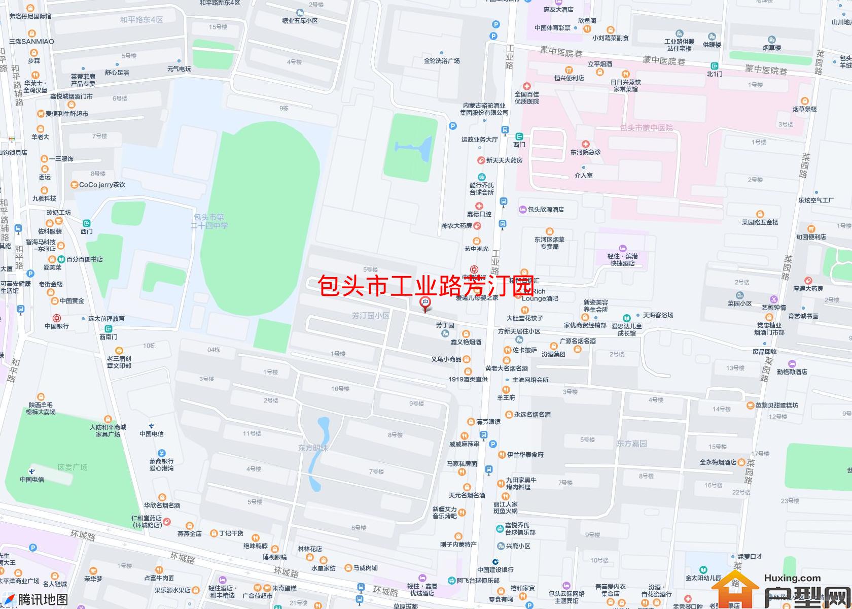 工业路芳汀园小区 - 户型网