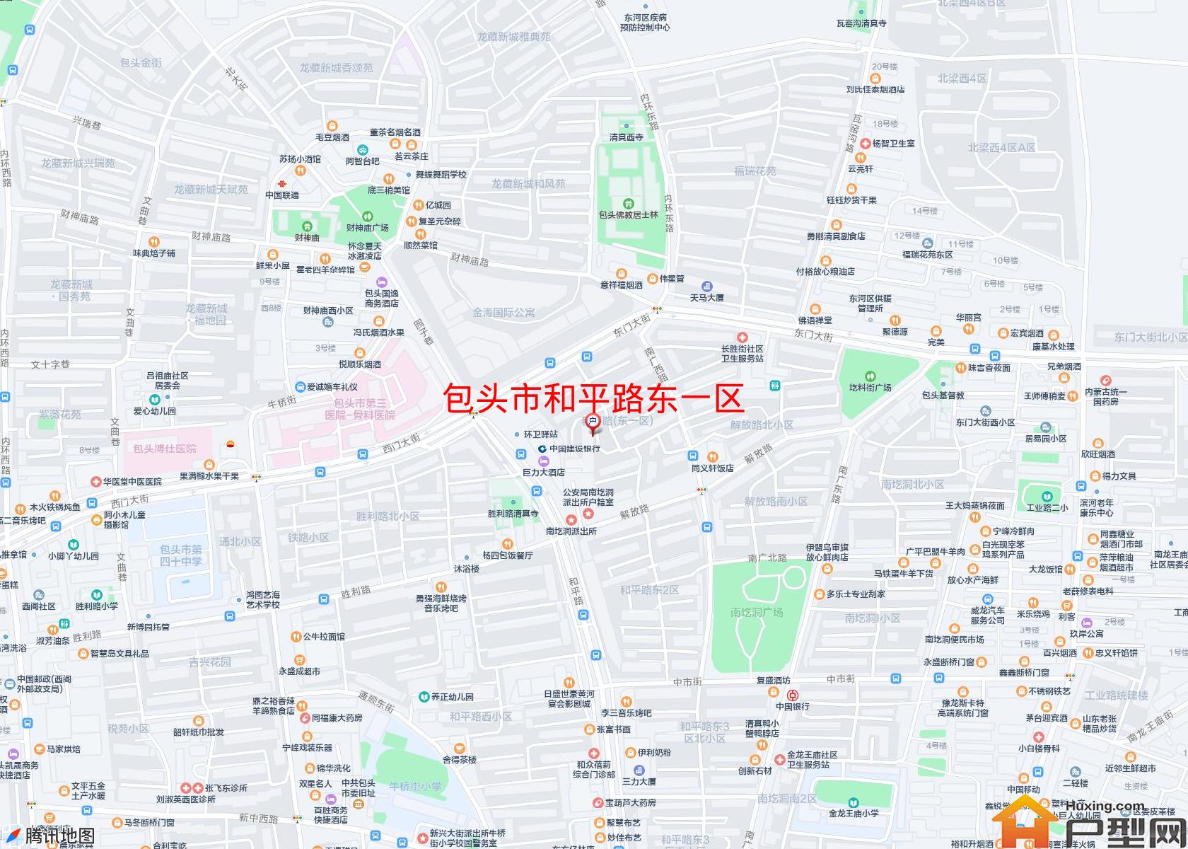 和平路东一区小区 - 户型网