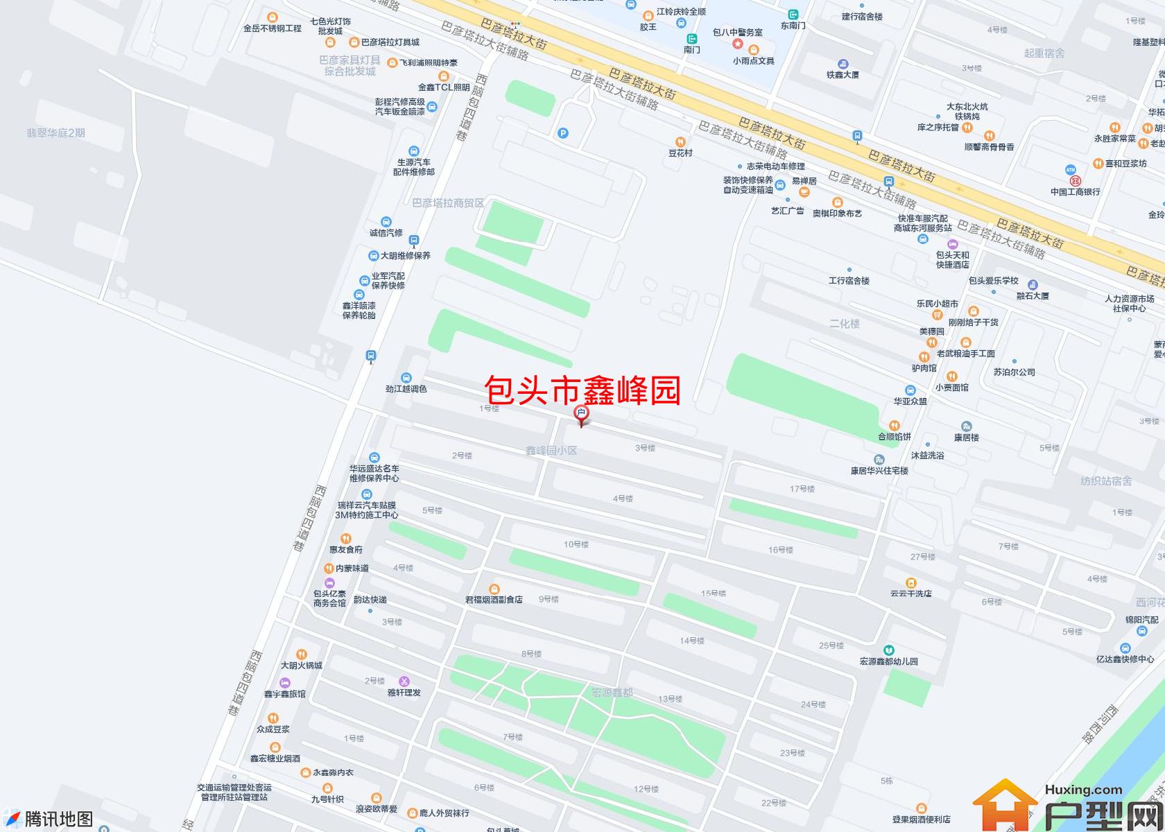 鑫峰园小区 - 户型网
