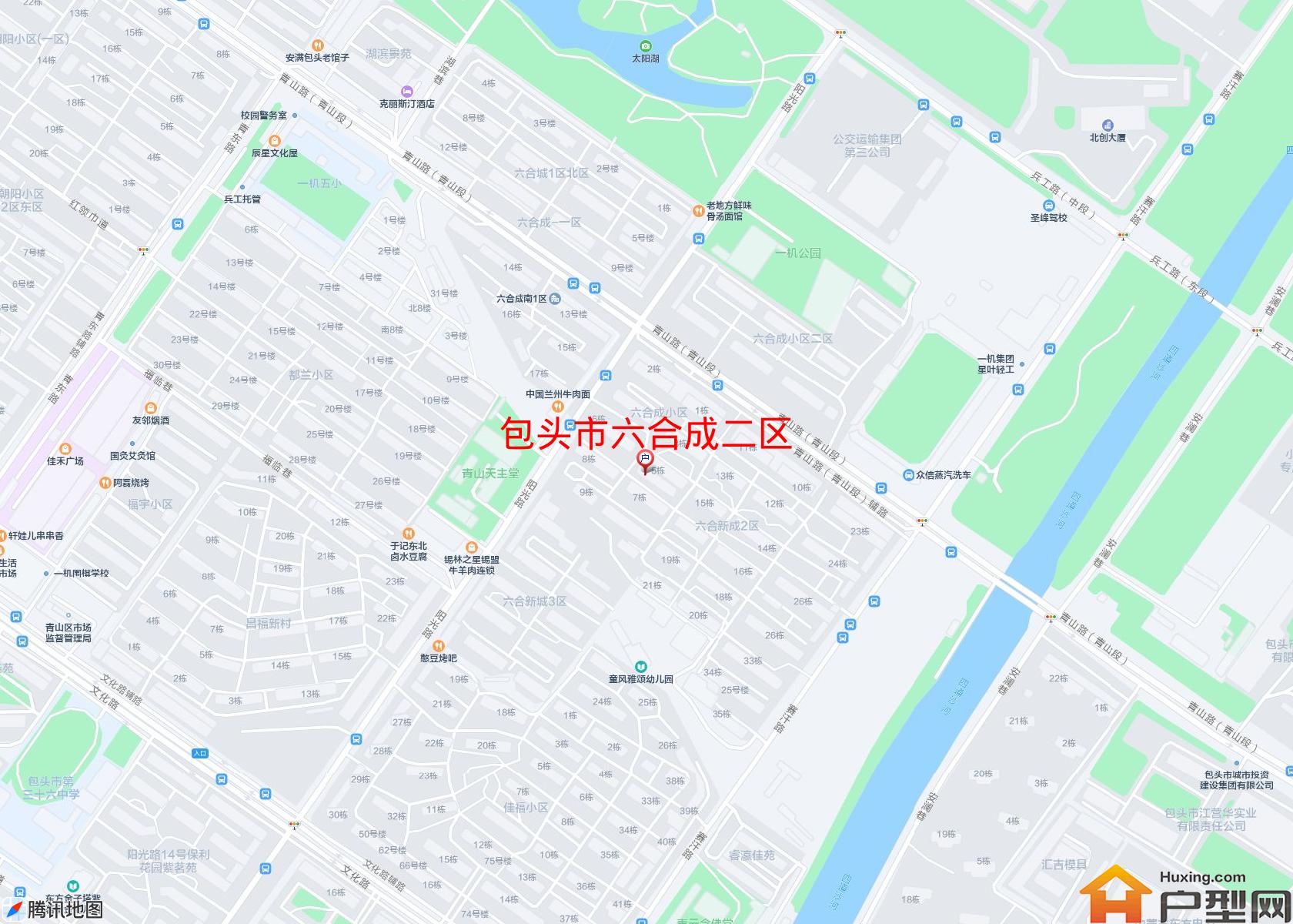 六合成二区小区 - 户型网