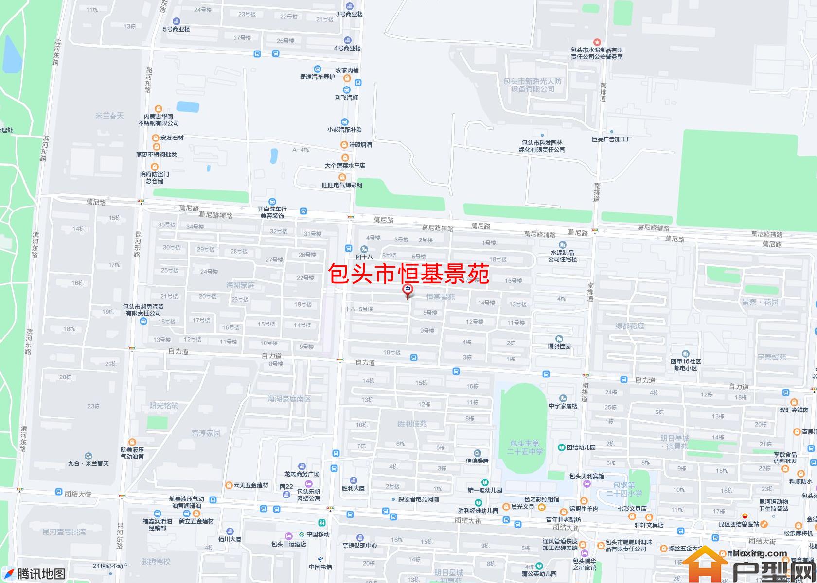 恒基景苑小区 - 户型网