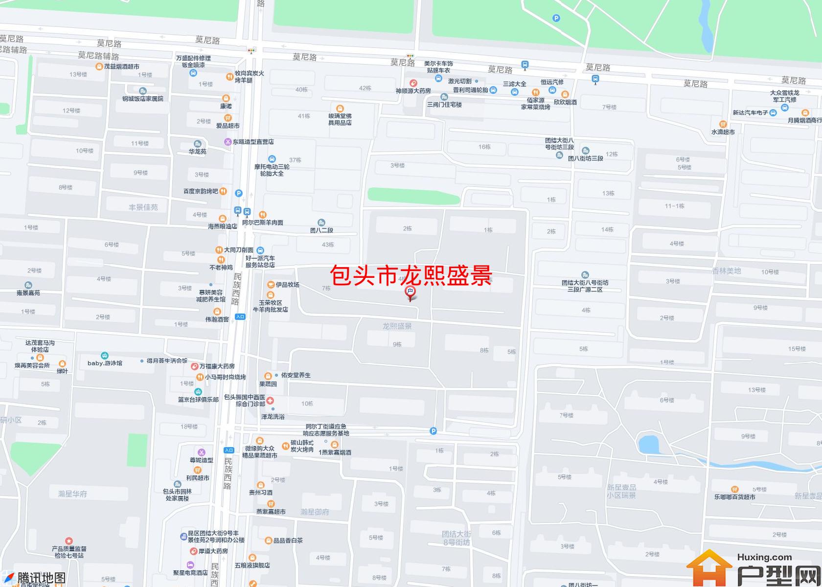 龙熙盛景小区 - 户型网
